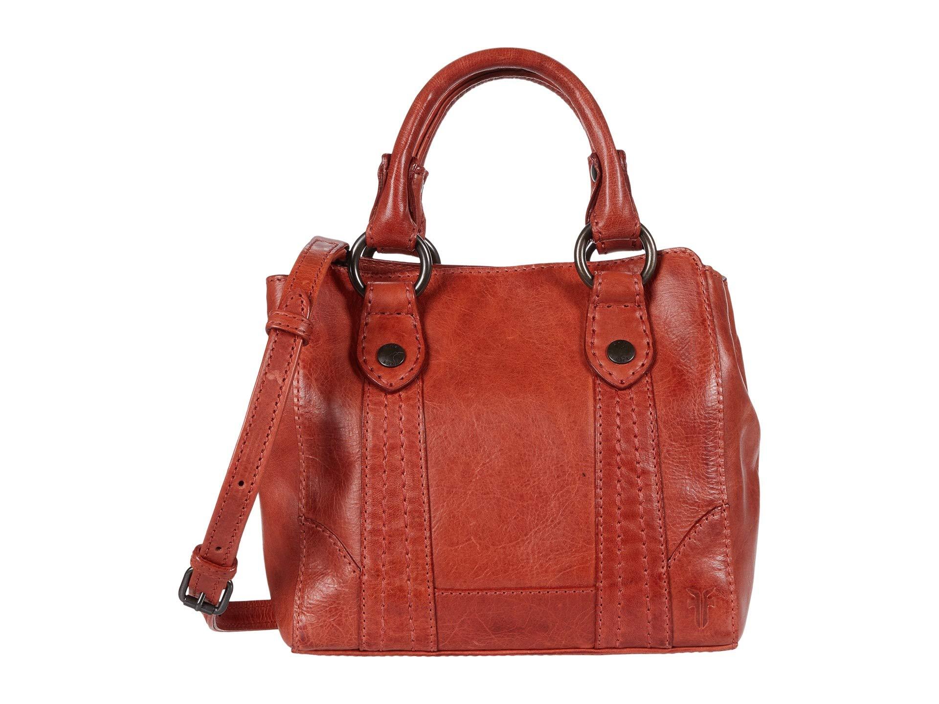 Frye Melissa Mini Leather Crossbody Tote Bag