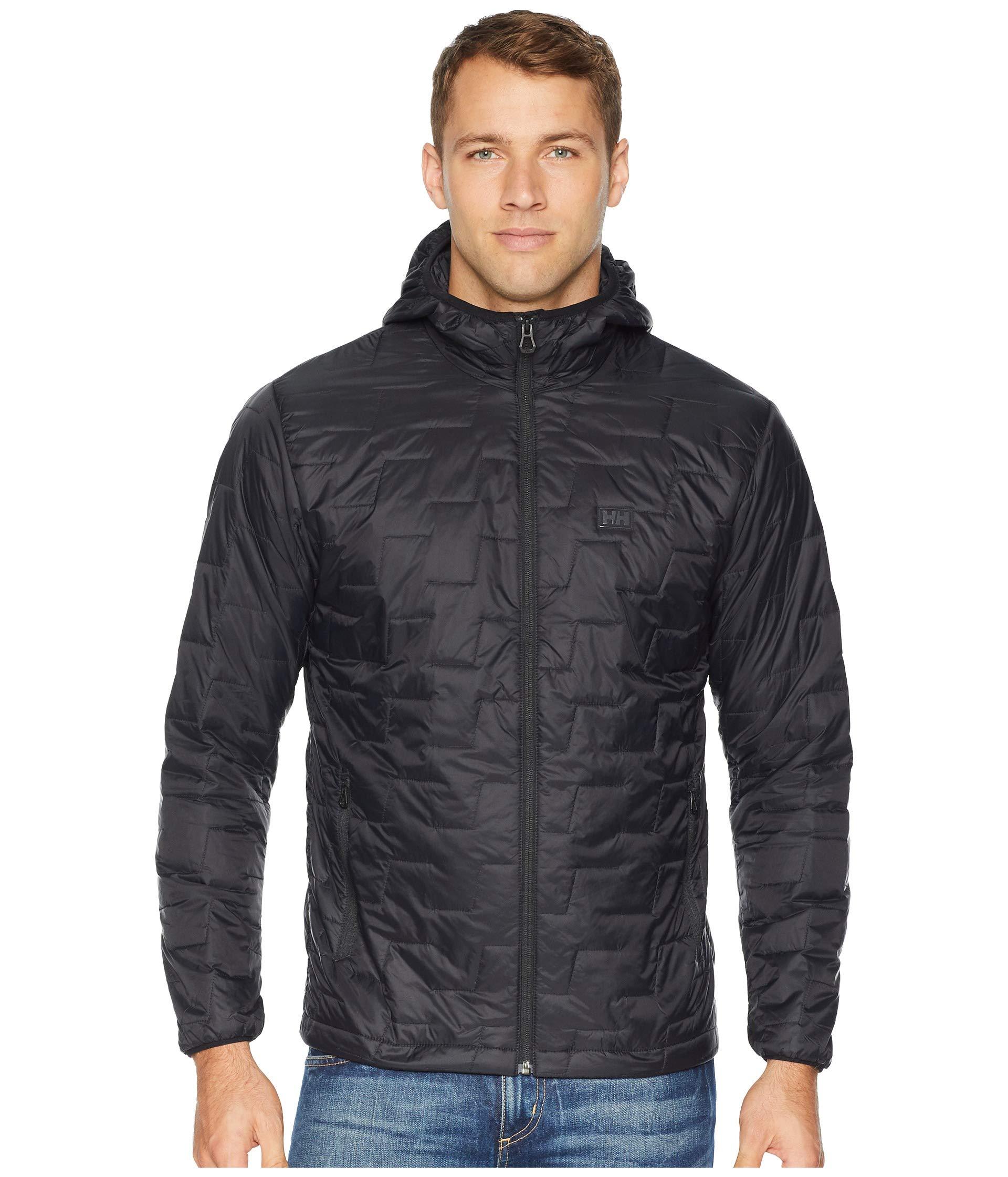 Helly Hansen Synthetic Lifaloft Hooded Insulator Jacket in Black for