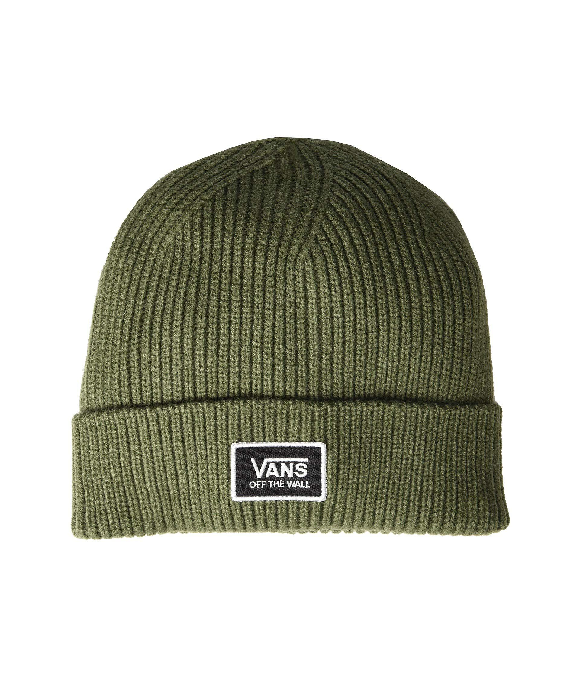 olive green vans beanie