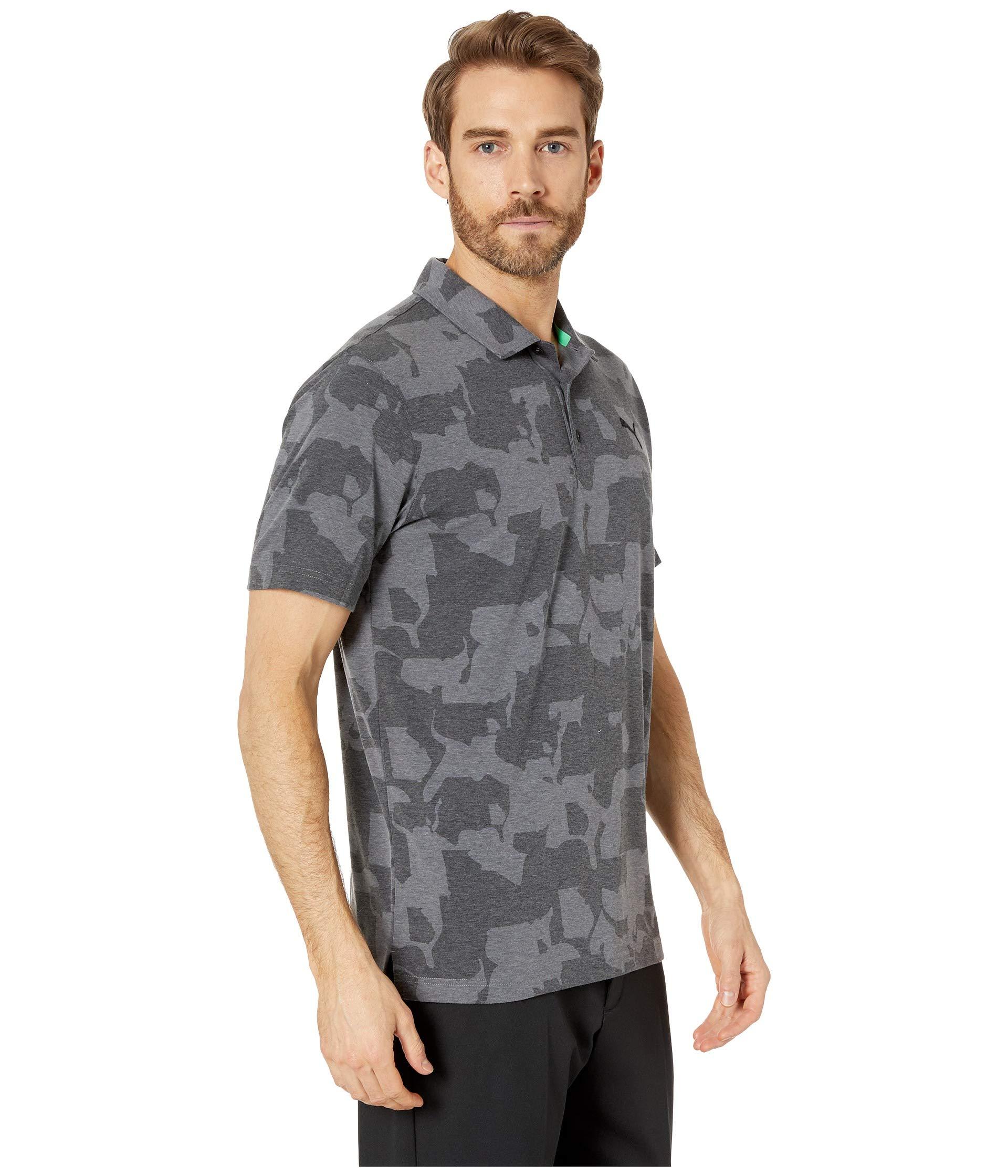 puma union camo polo