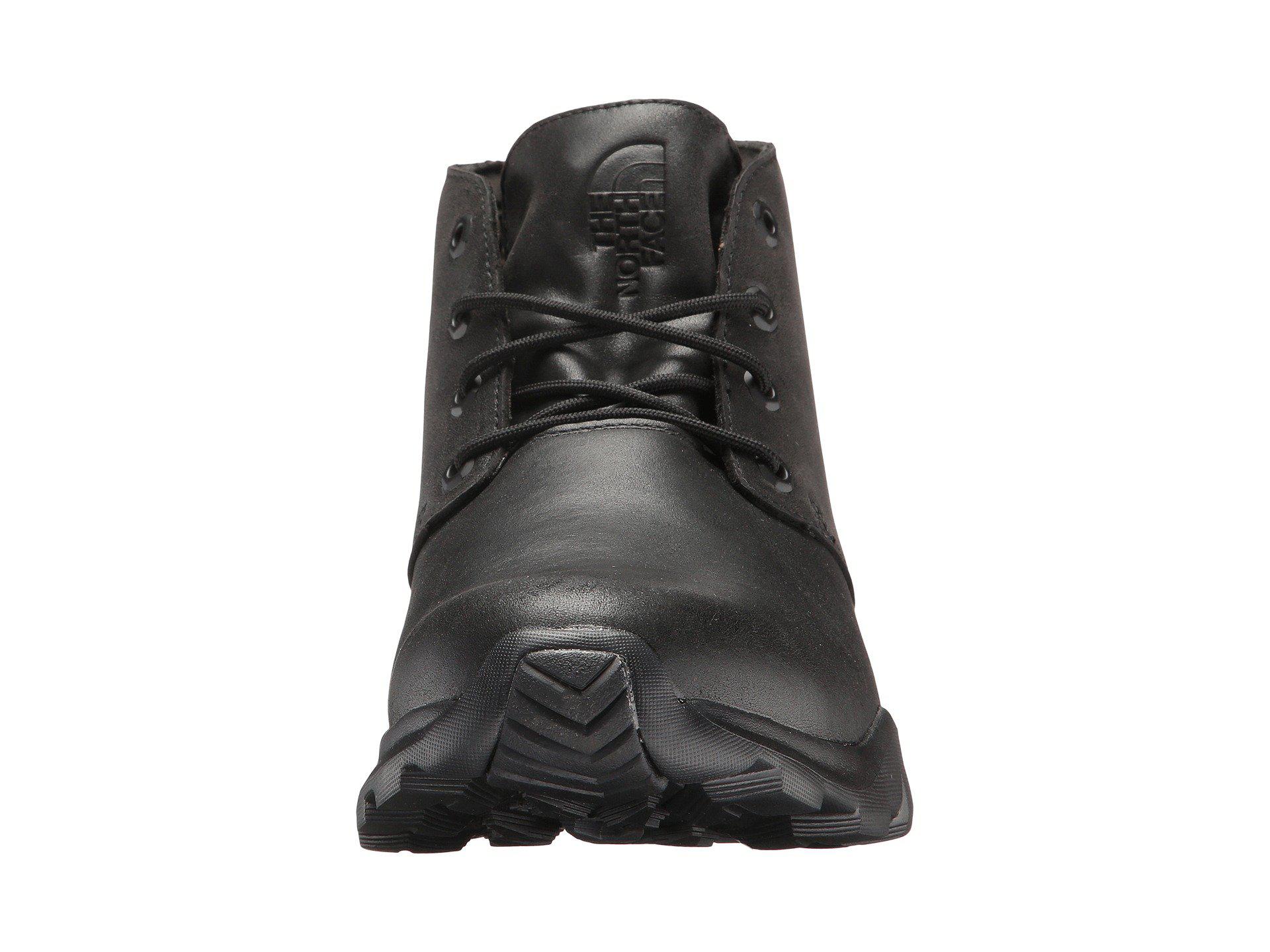 The North Face Leather Thermoball Versa Chukka Ii in Black for Men - Lyst