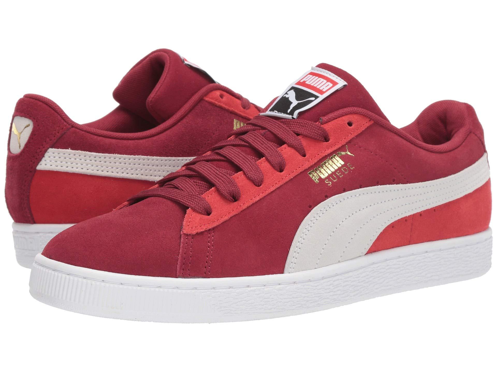 PUMA Suede Classic in Red - Lyst