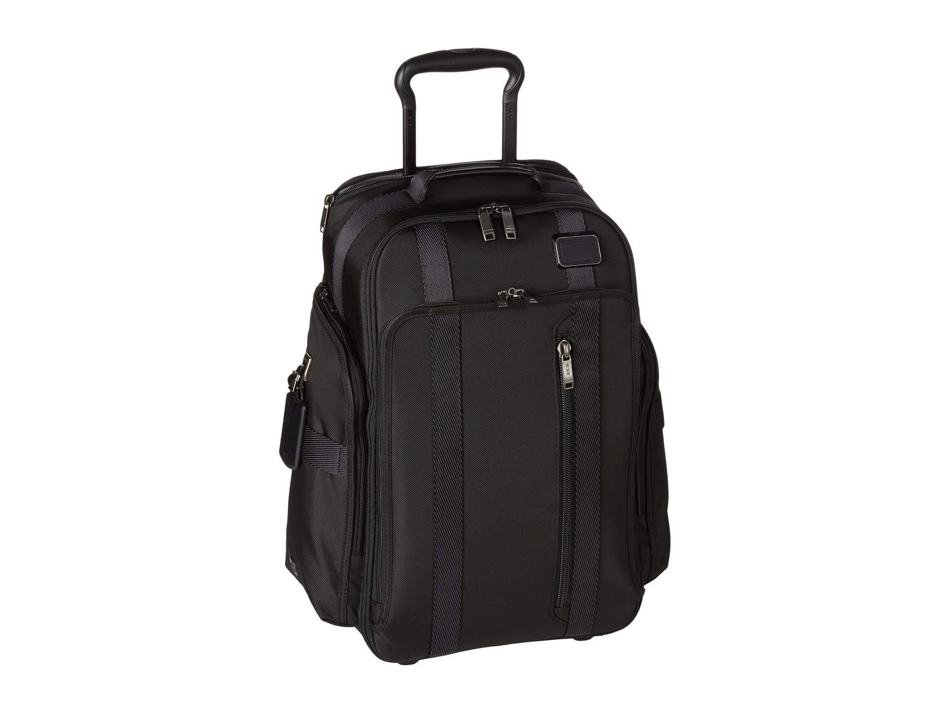 Tumi Synthetic Merge Wheeled Backpack in Black Lyst