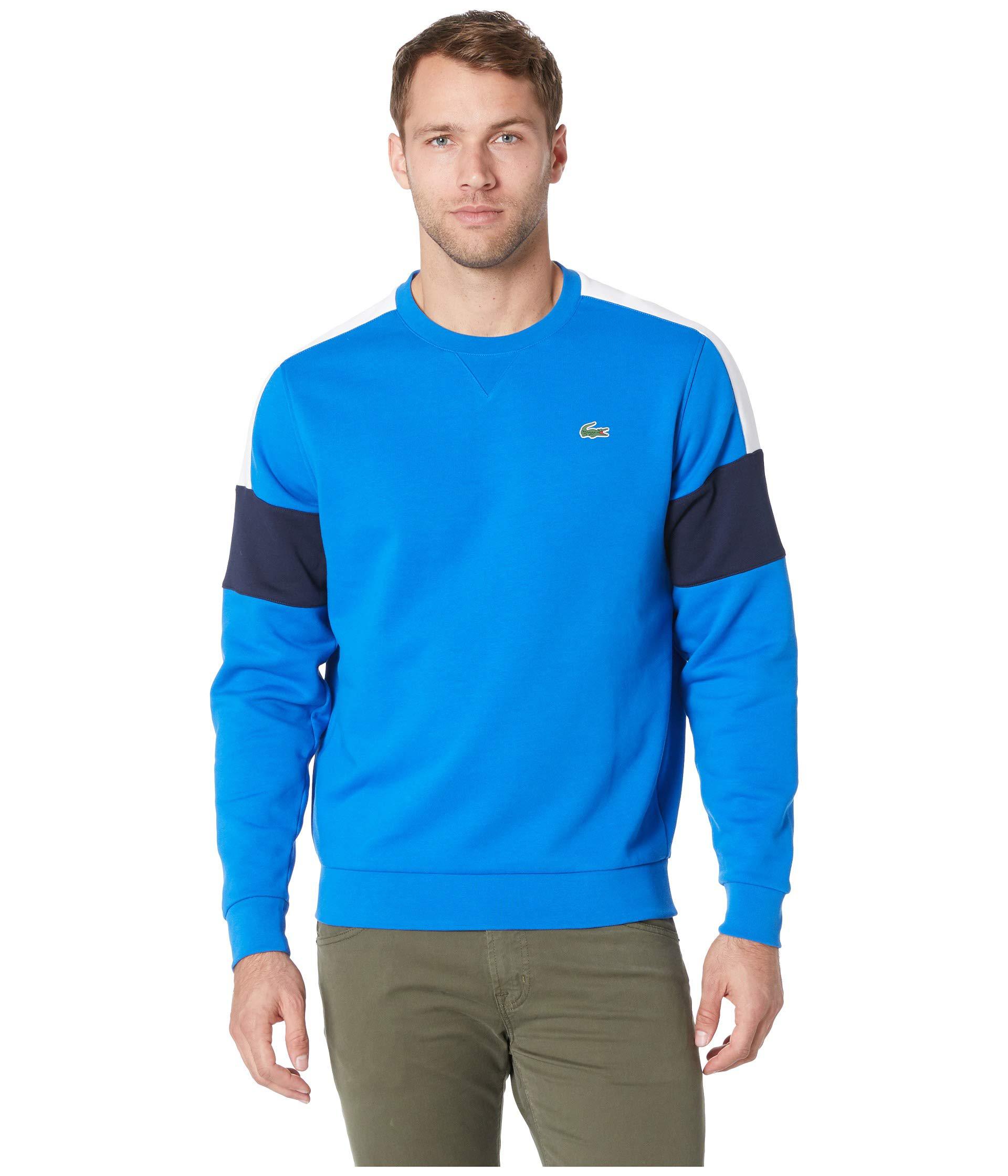 Royal Blue Lacoste Sweatshirt Hotsell 