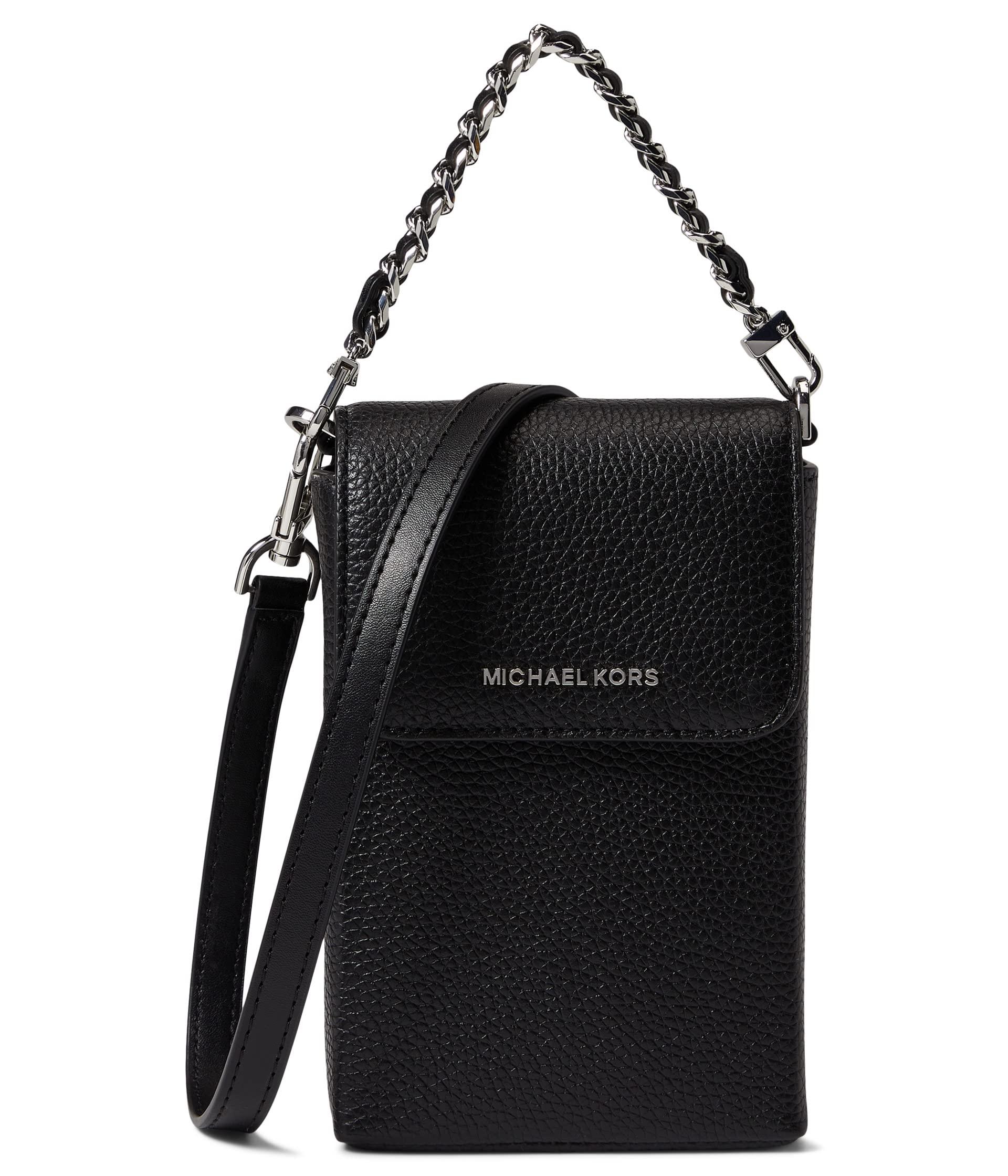 Michael Kors Jet Set Small North/south Chain Top-handle Crossbody in Black