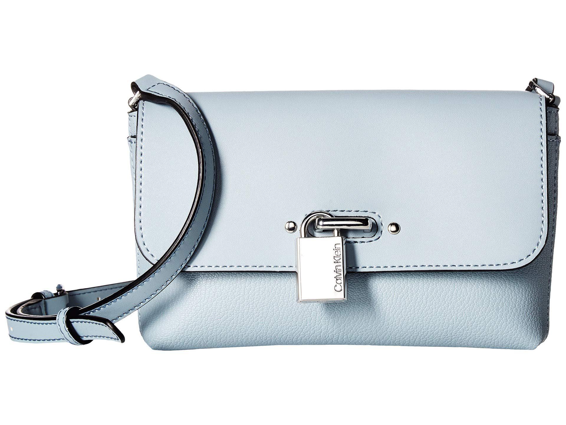 calvin klein roxy leather crossbody