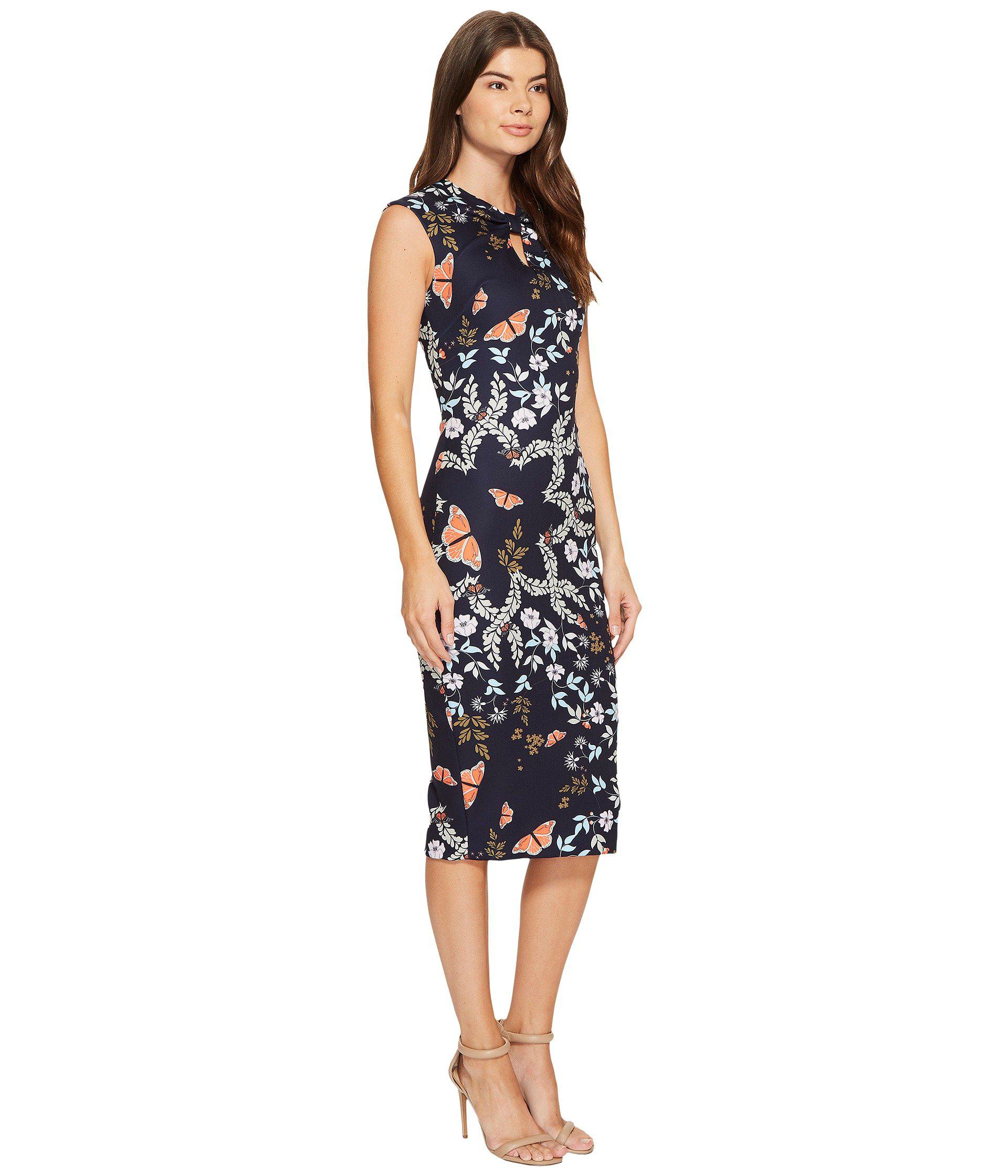Ted baker cap clearance sleeve structured bow dress