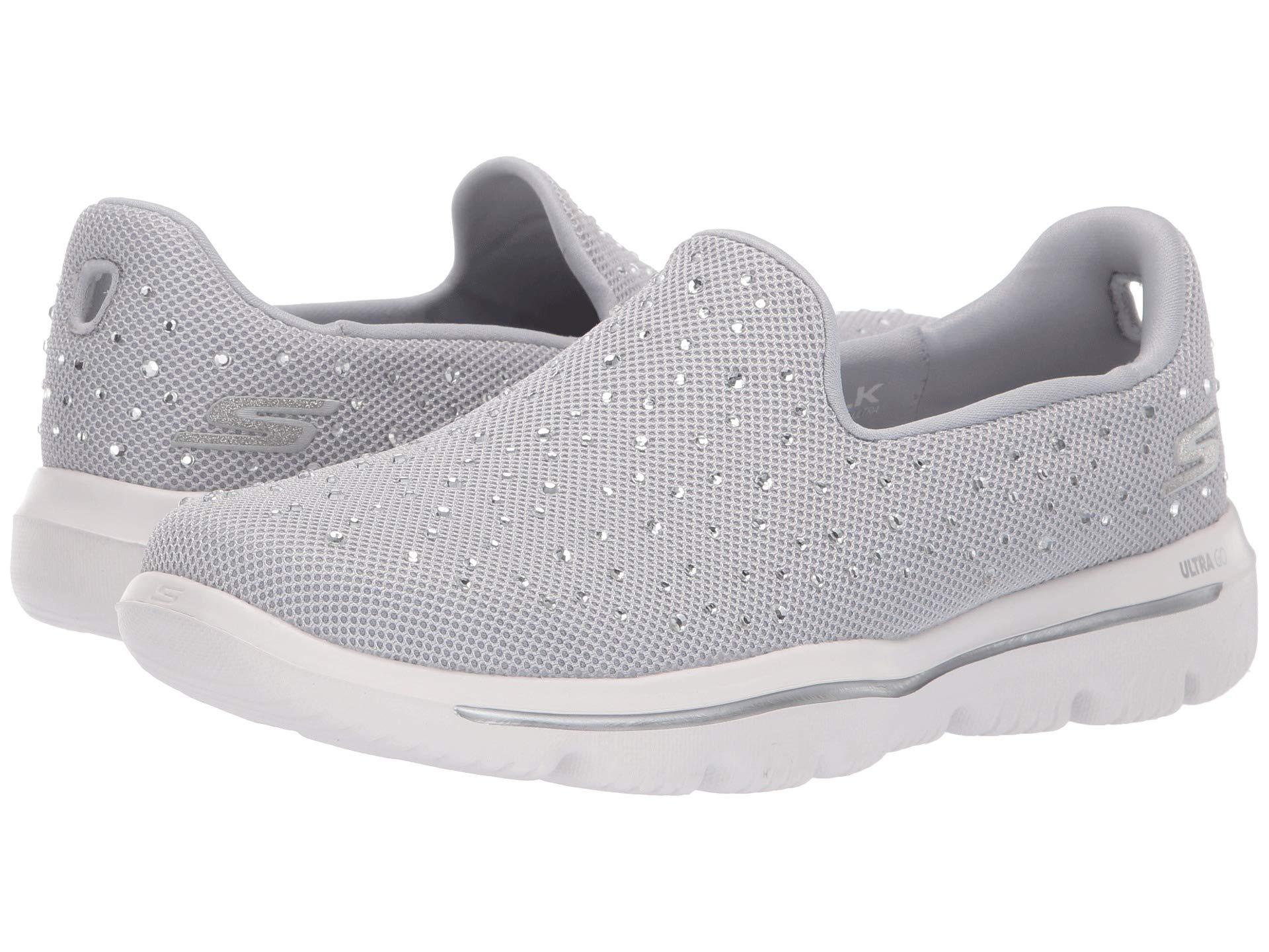 grey skechers go walk