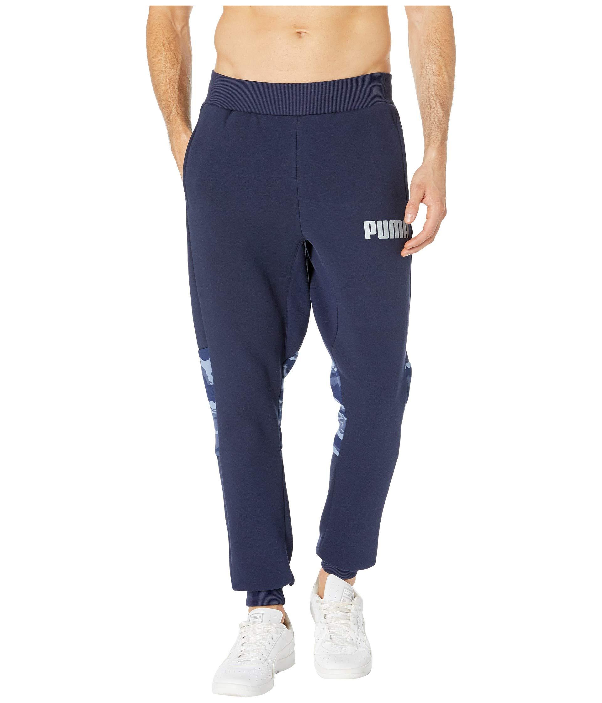 blue camo nike sweatpants