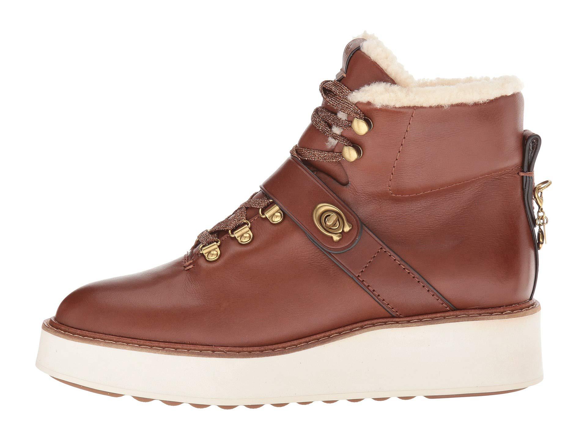 coach urban signature hiker boots