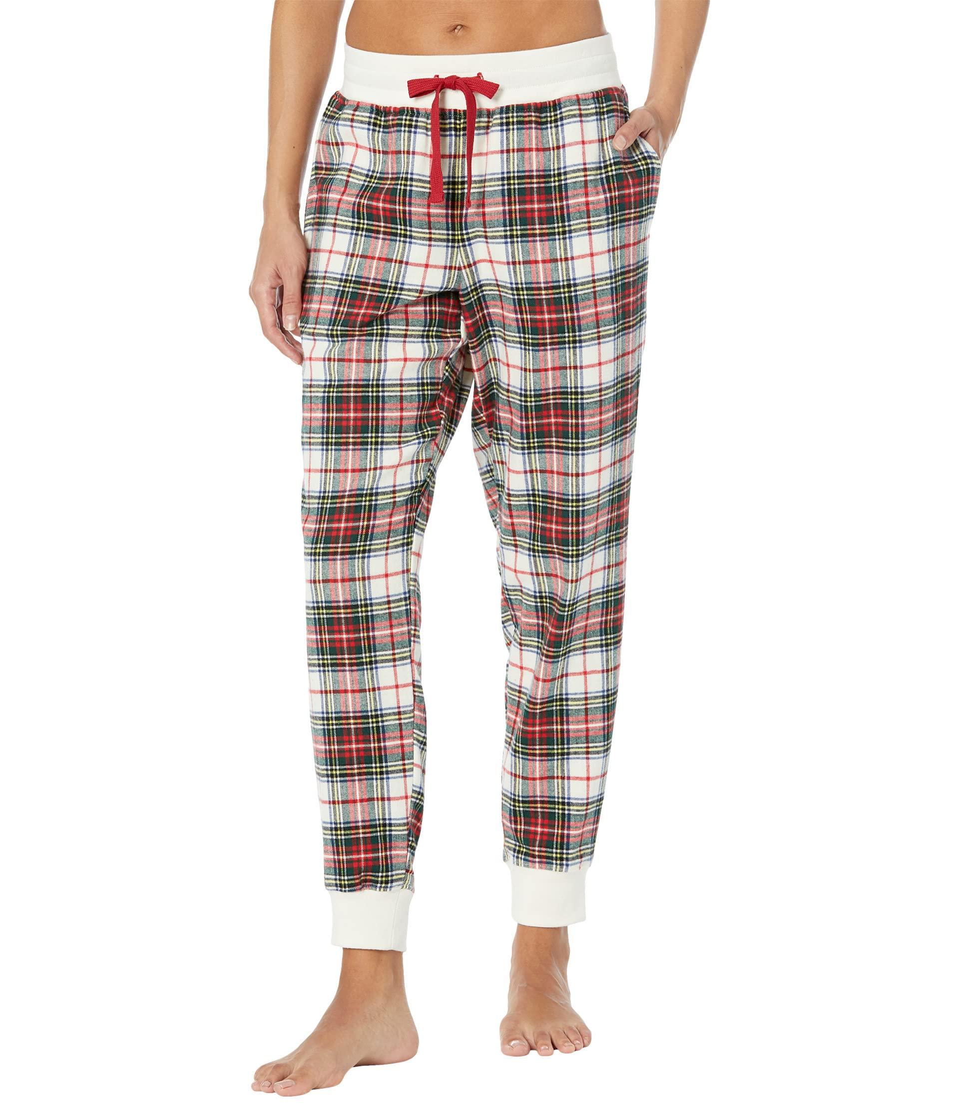 flannel sleep joggers