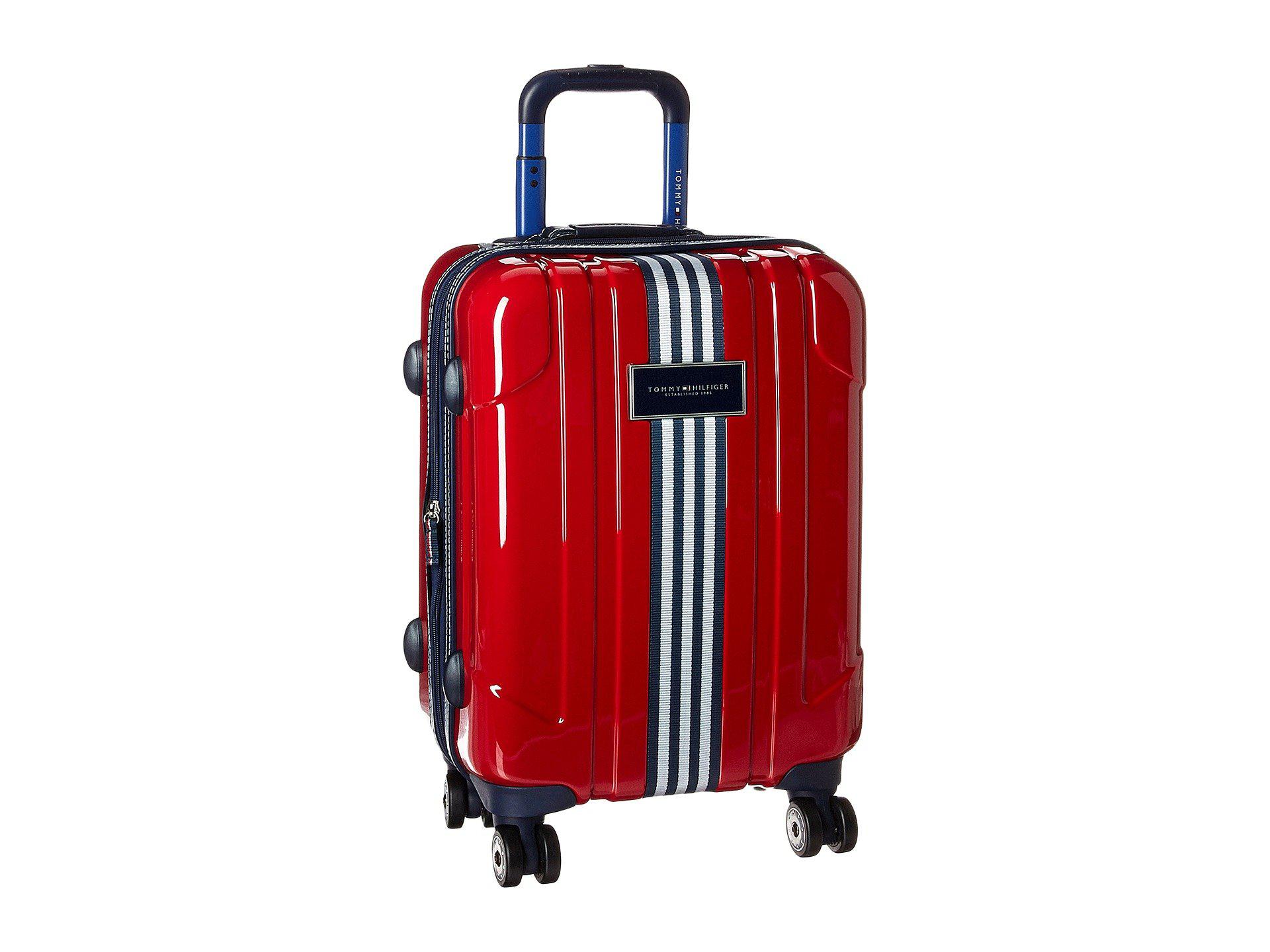 tommy hilfiger pink suitcase