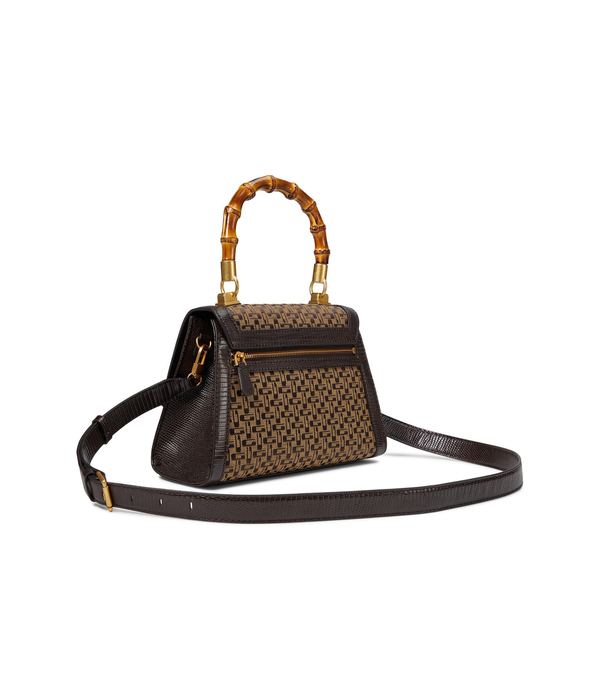 Guess Stephi Bamboo Flap in Brown | Lyst