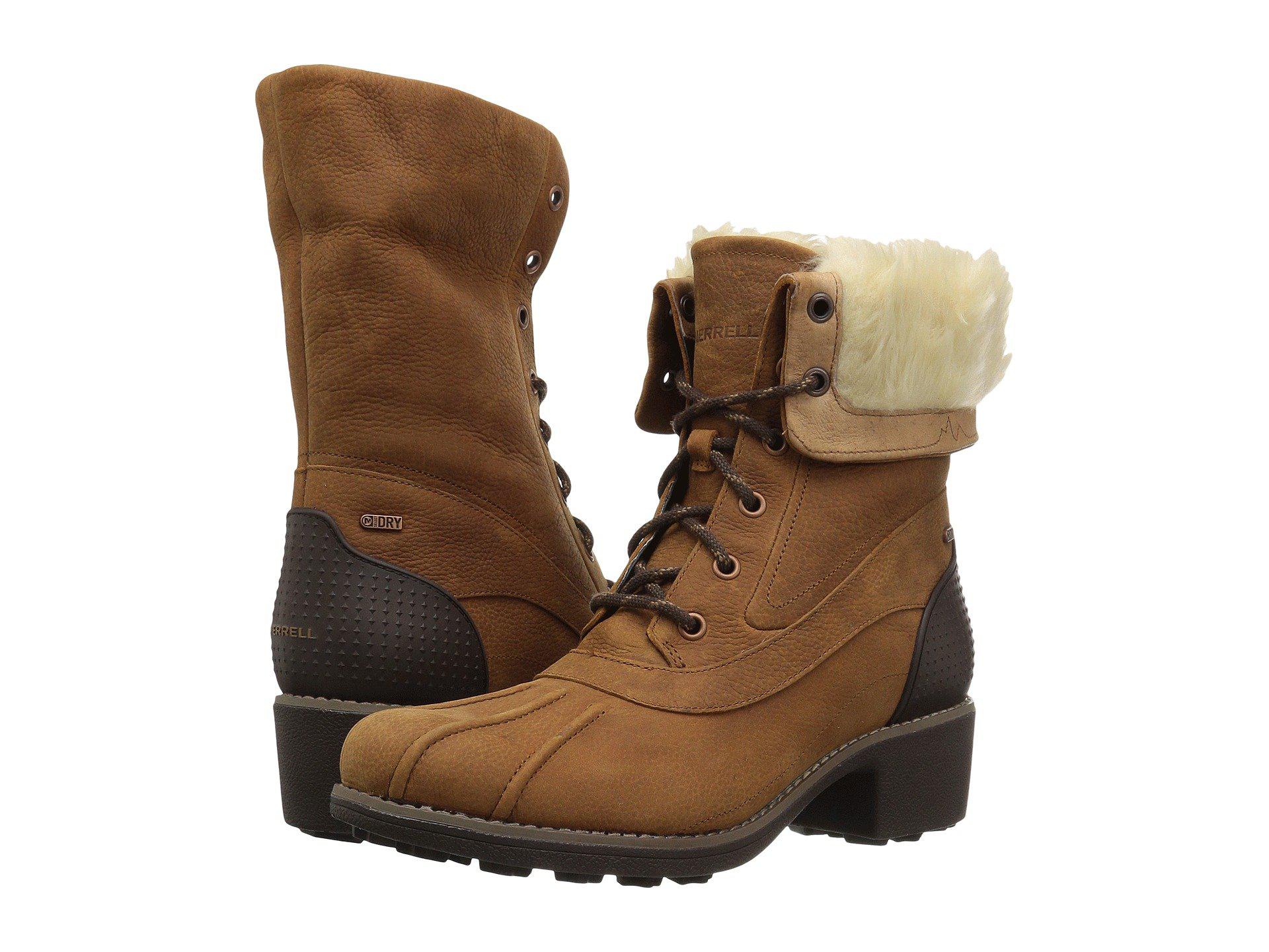 merrell chateau mid lace polar