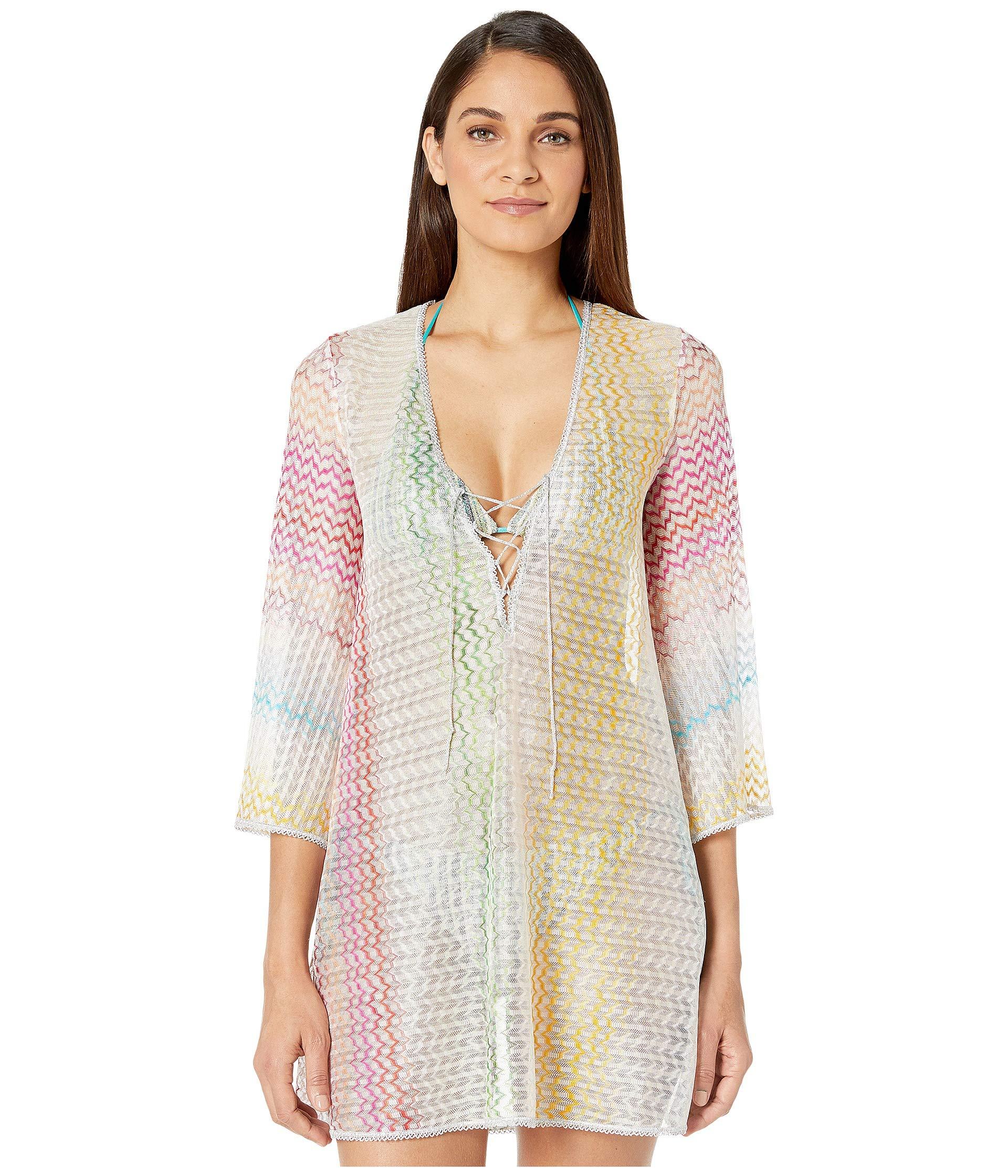 Missoni Synthetic Zigzag Coverup Tunic Lyst
