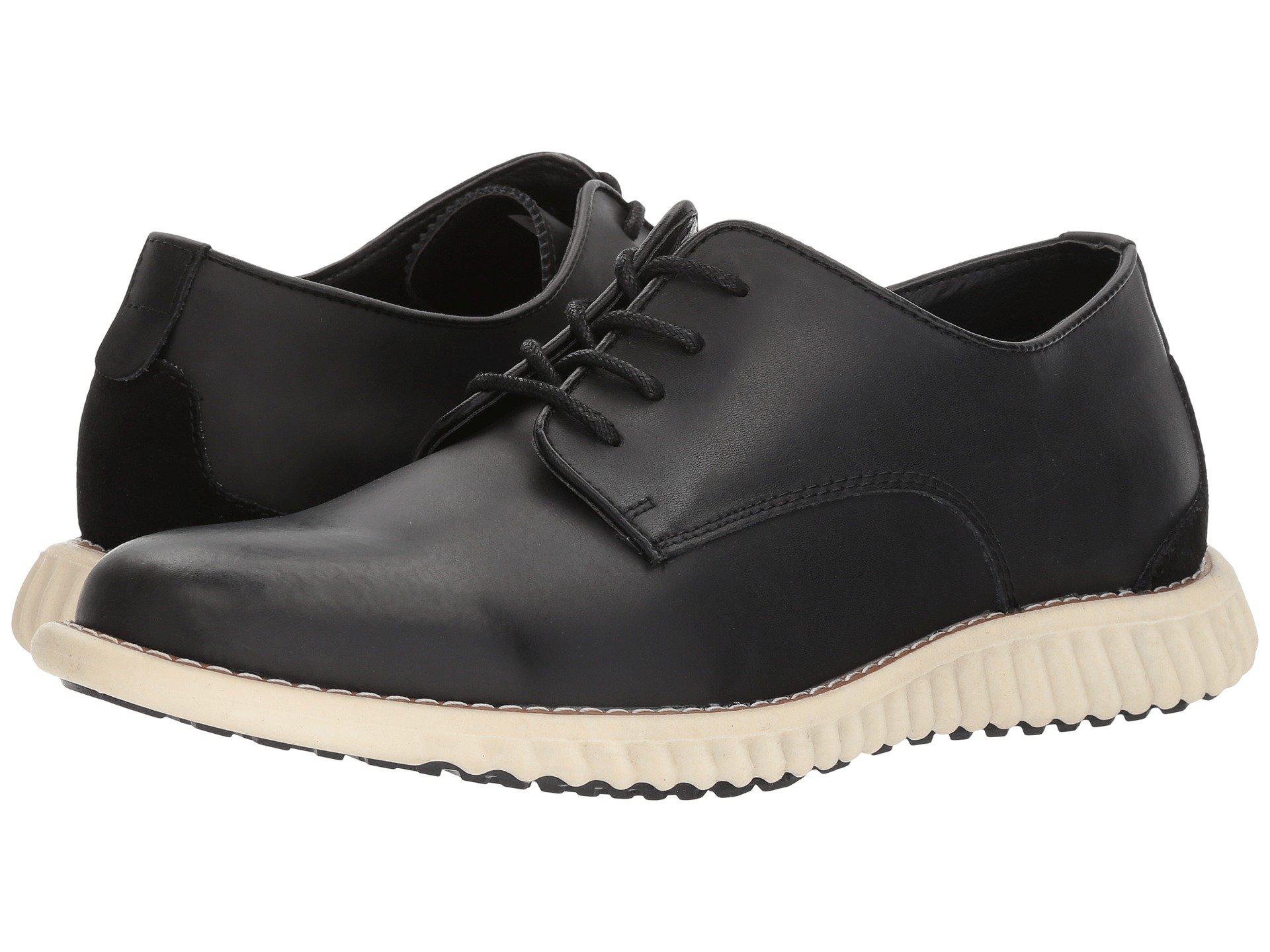 black leather steve madden shoes