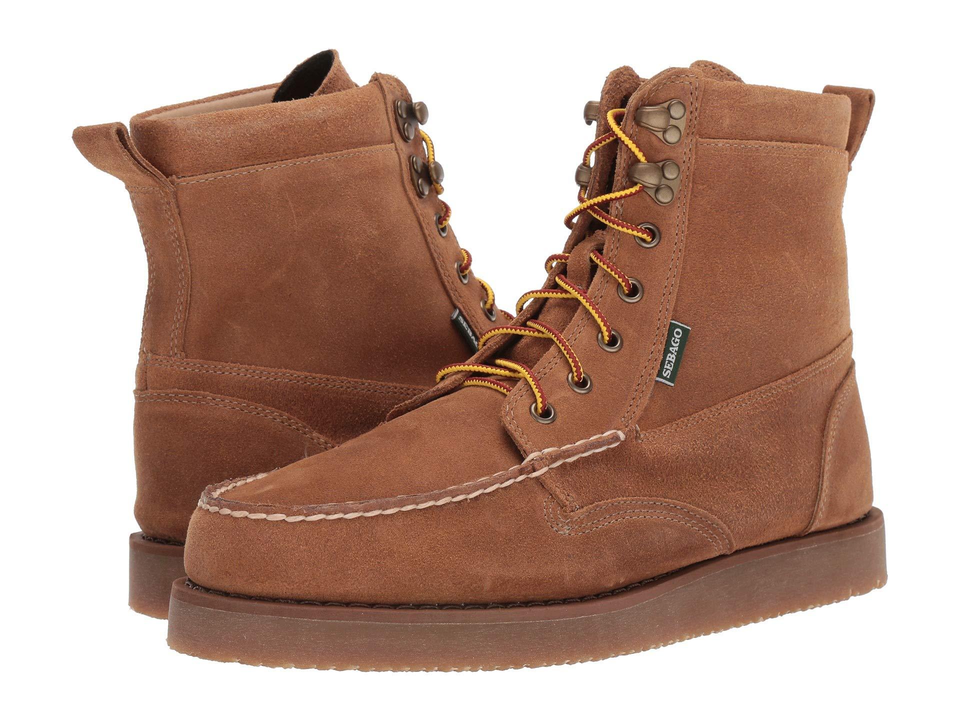 sebago suede boots