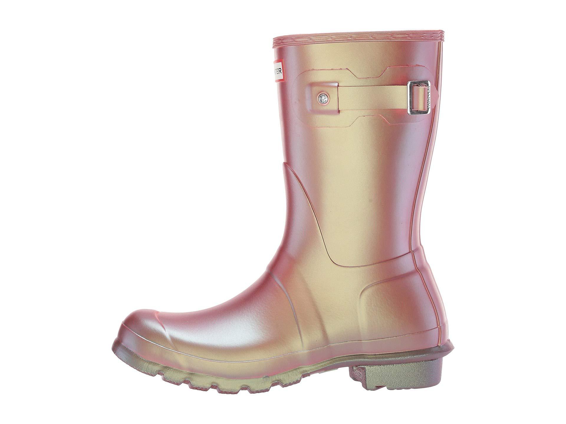 hunter boots wave blue