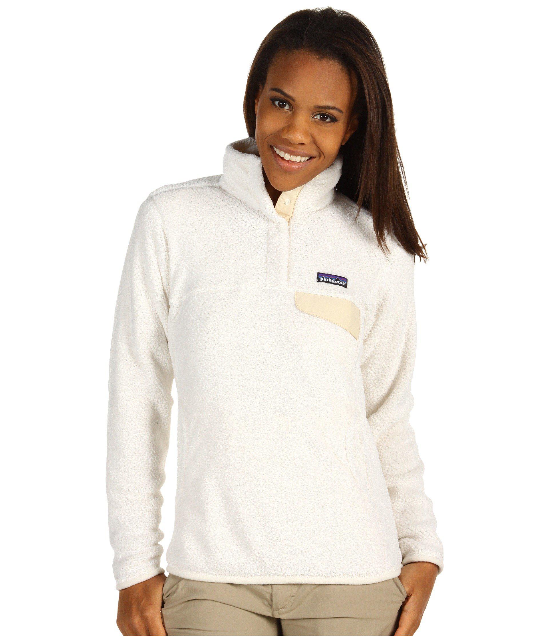 patagonia pullover white
