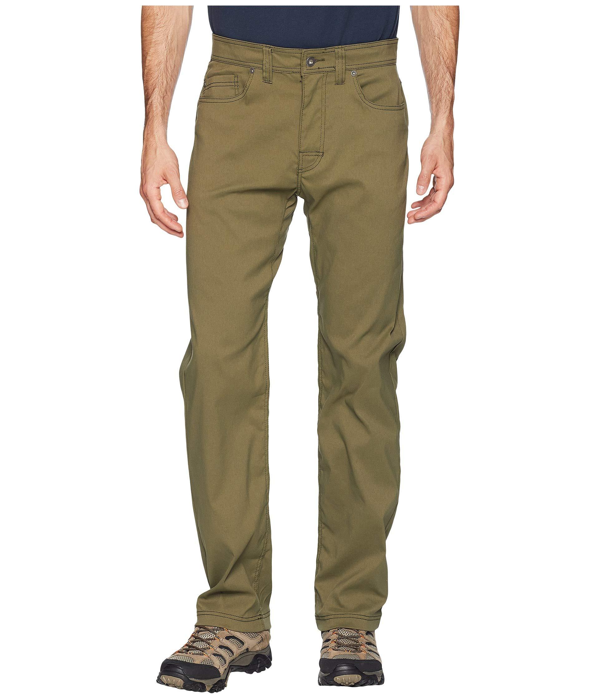 Prana Brion Pant in Cargo Green (Green) for Men - Lyst