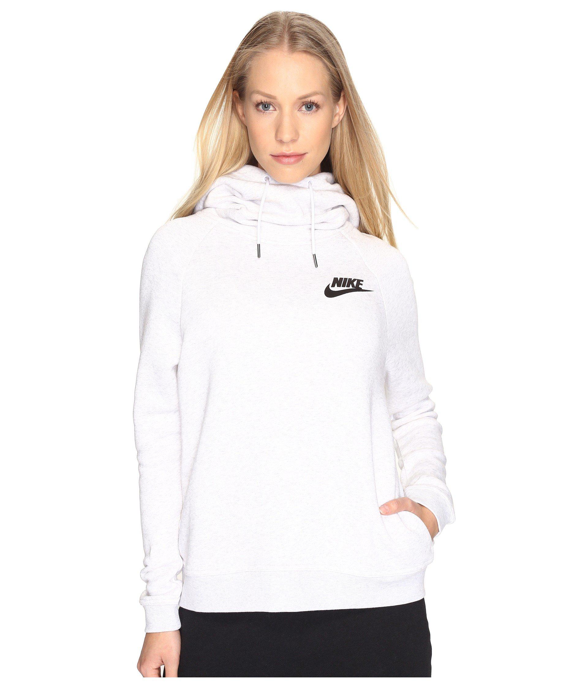 nike high neck hoodie