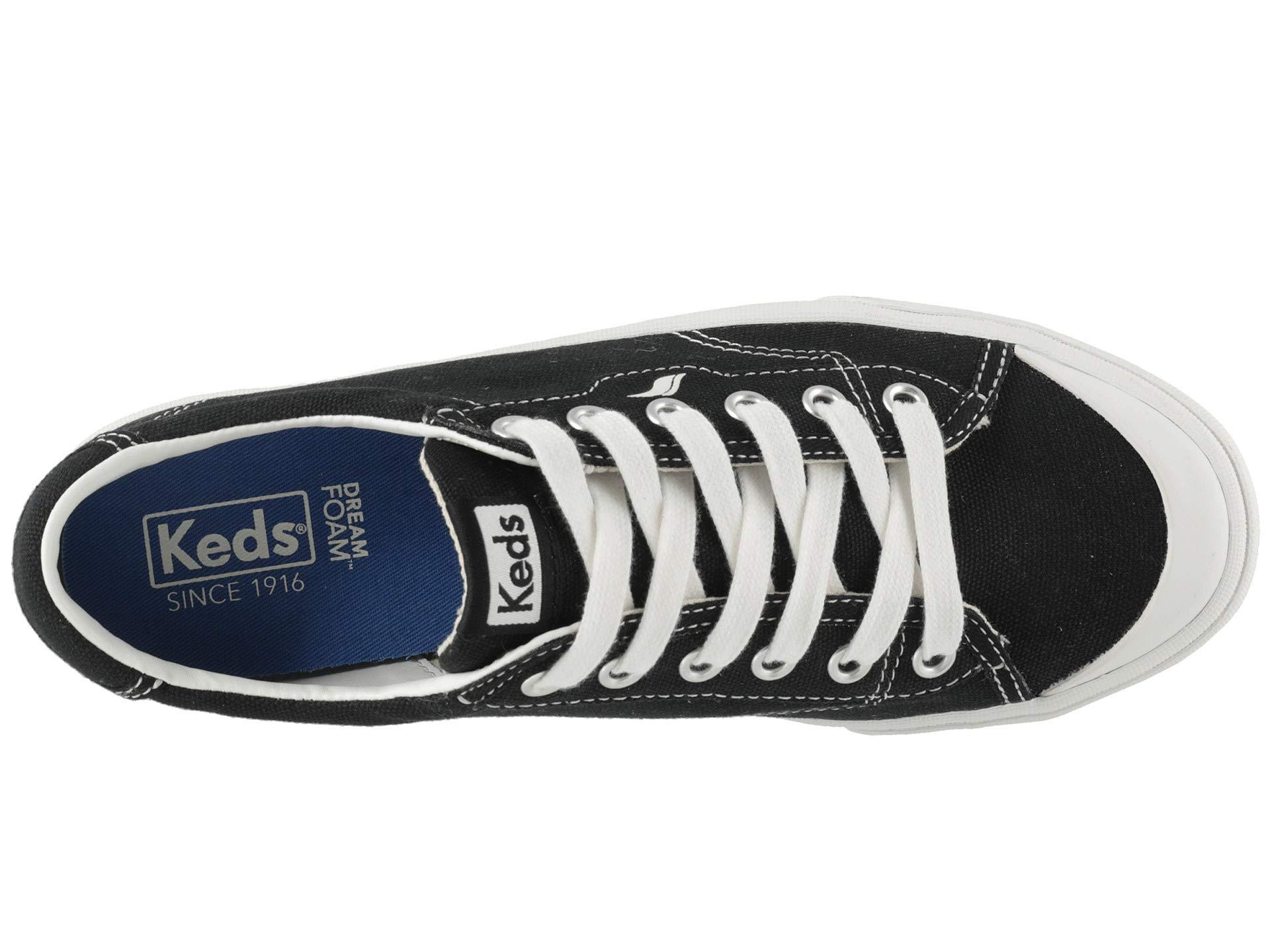 keds black canvas