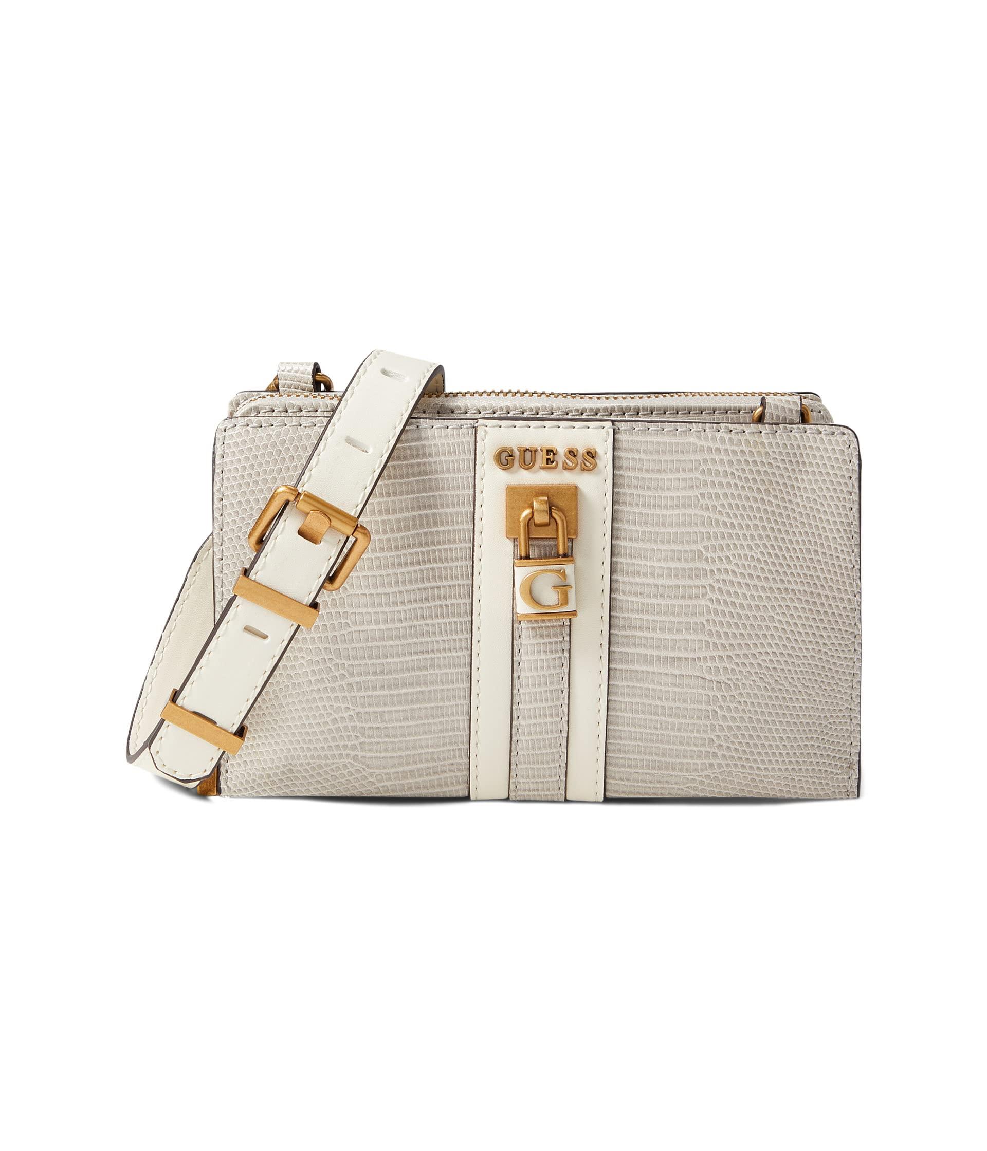 Guess Ginevra Mini Girlfriend Crossbody in Natural Lyst