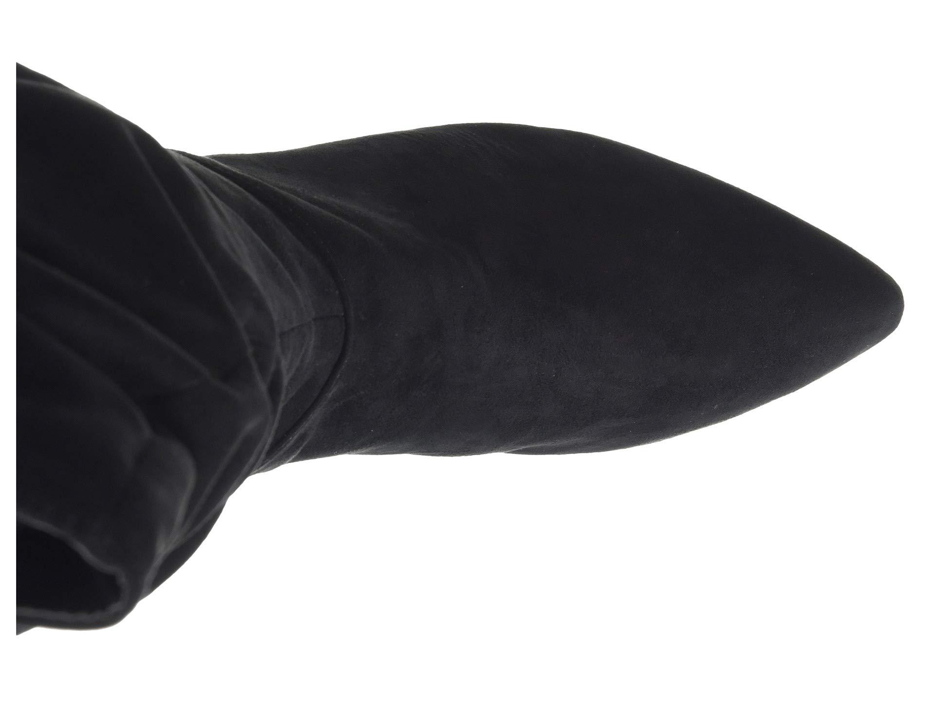 Tall Slouch Boot With Kitten Heel 