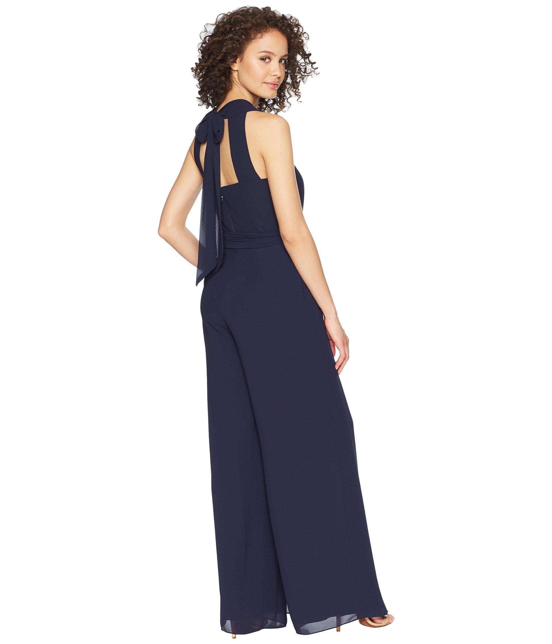 vince camuto chiffon jumpsuit