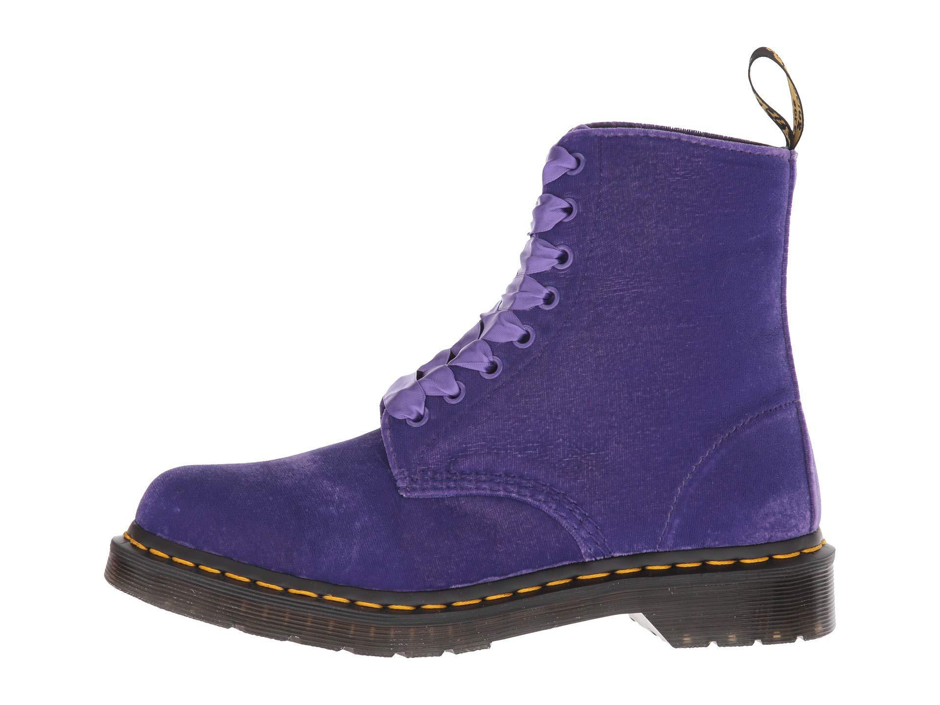 dr martens 1460 pascal velvet