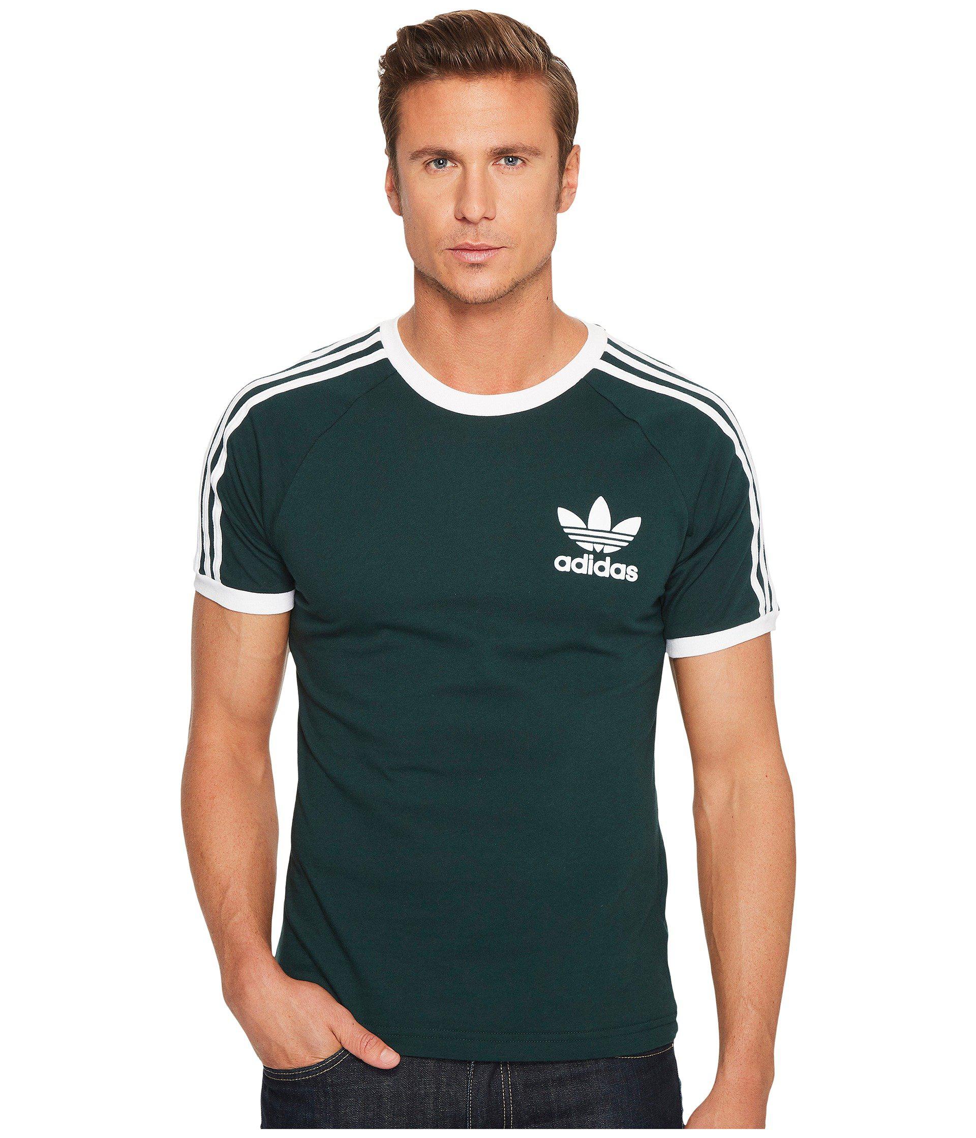 adidas california tee green