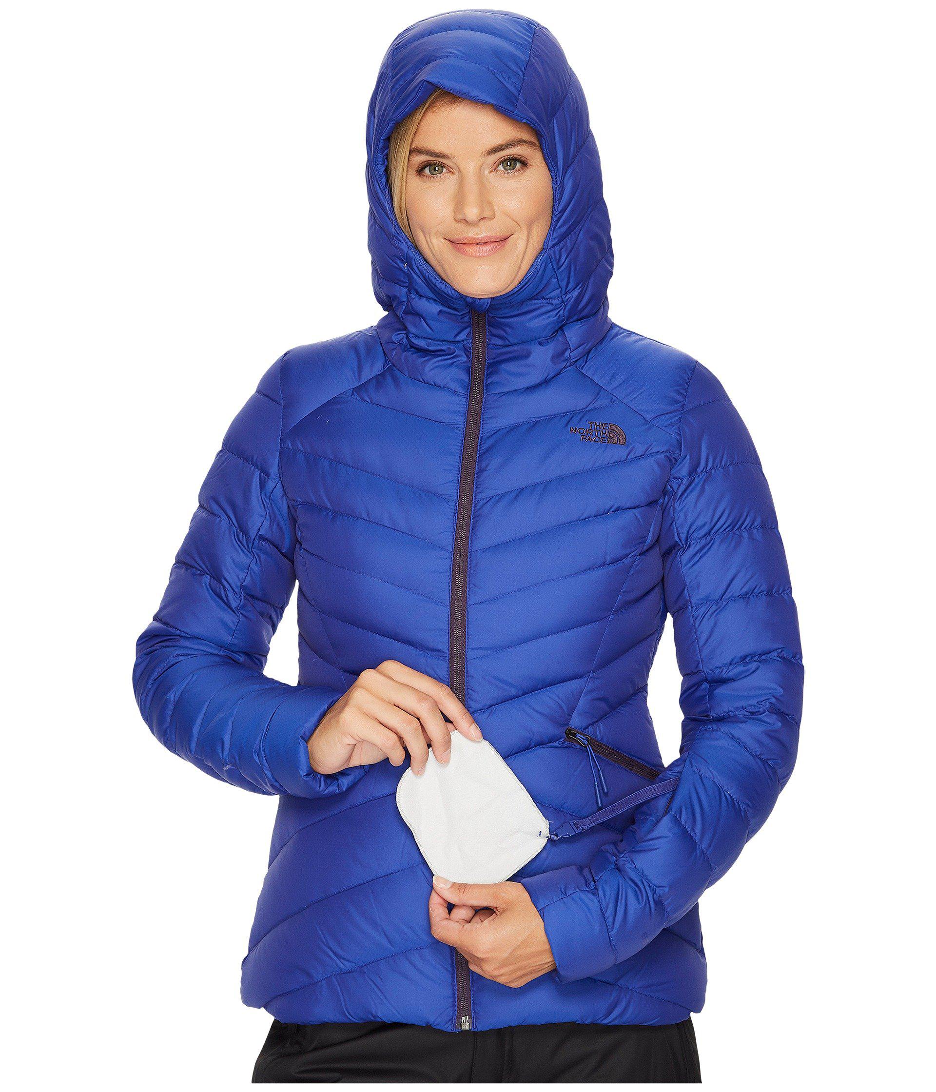 The North Face Goose Moonlight Down Jacket in Blue - Lyst