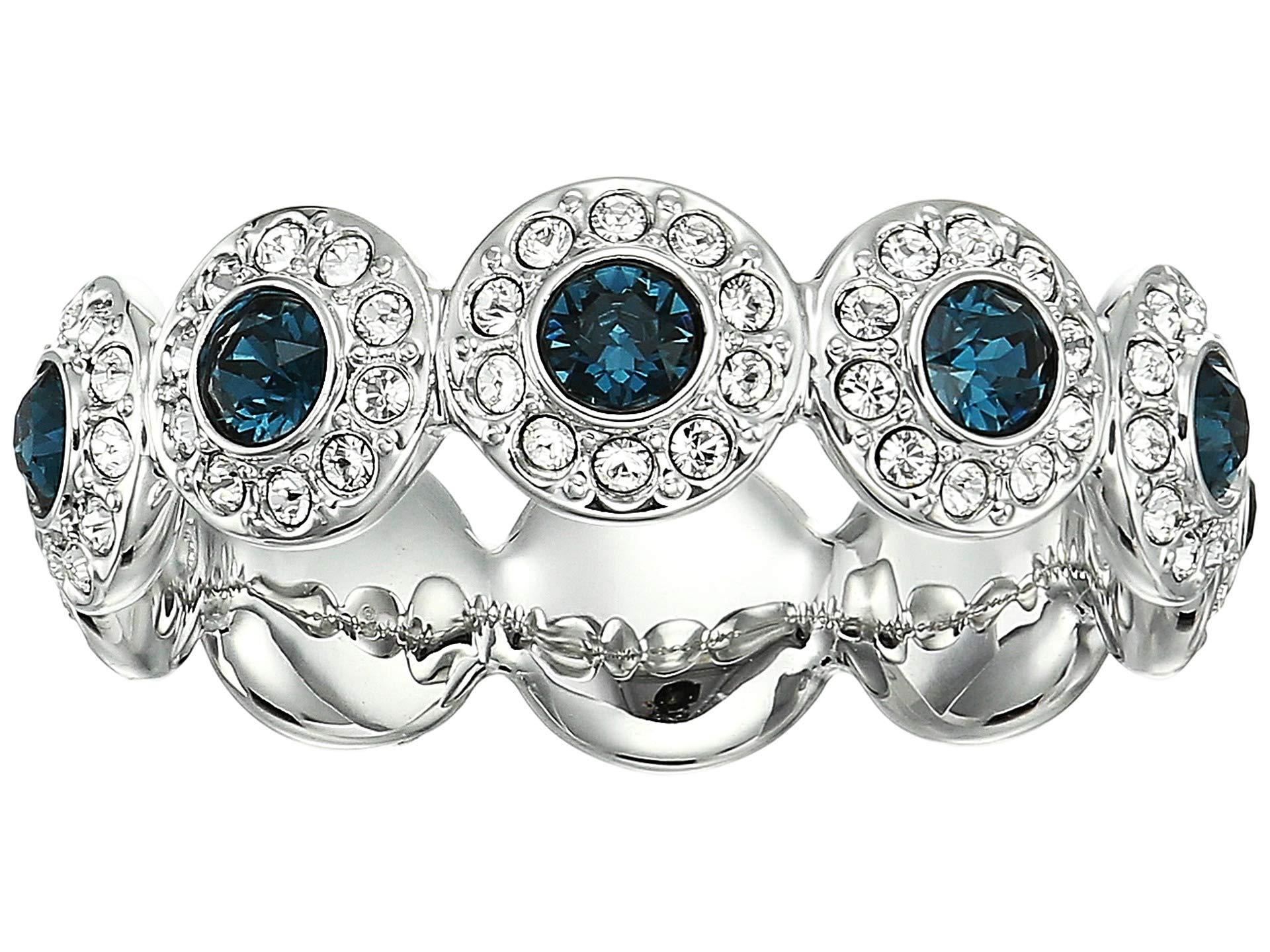 Swarovski Angelic Ring in Blue Lyst