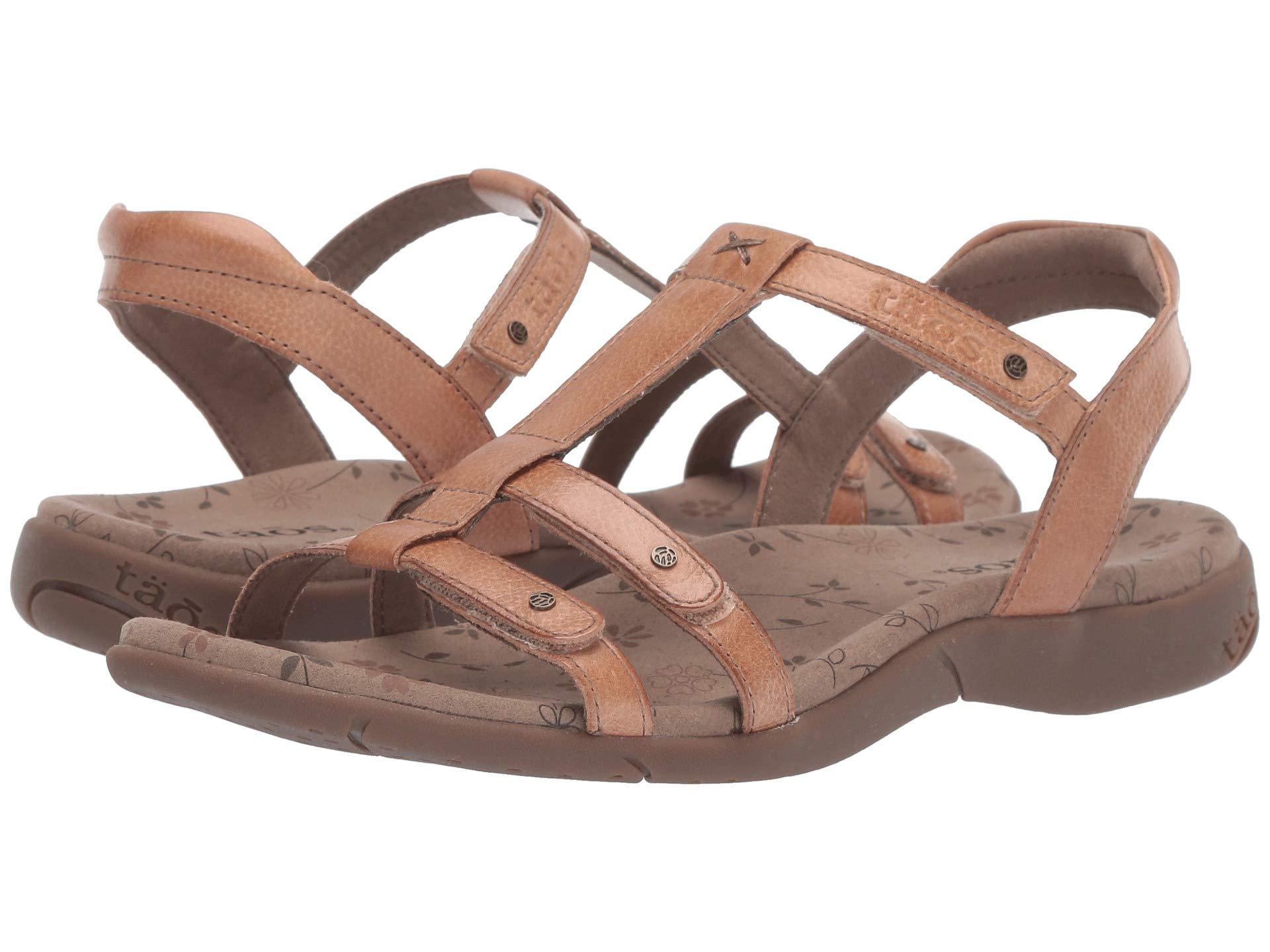 Taos Footwear Leather Trophy 2 in Beige (Natural) - Lyst