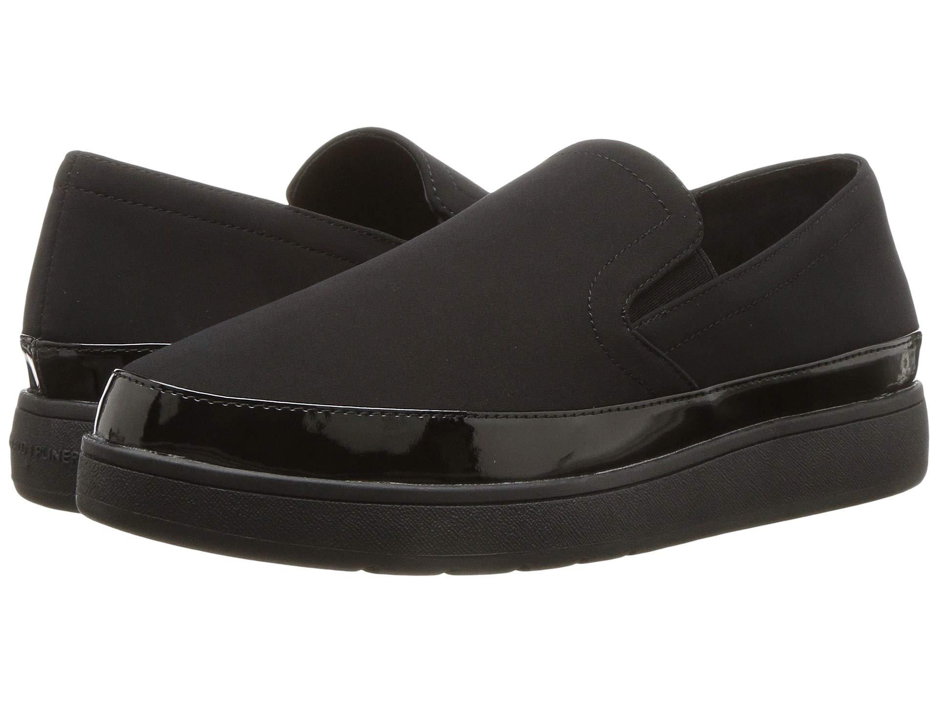 donald pliner crepe elastic pump