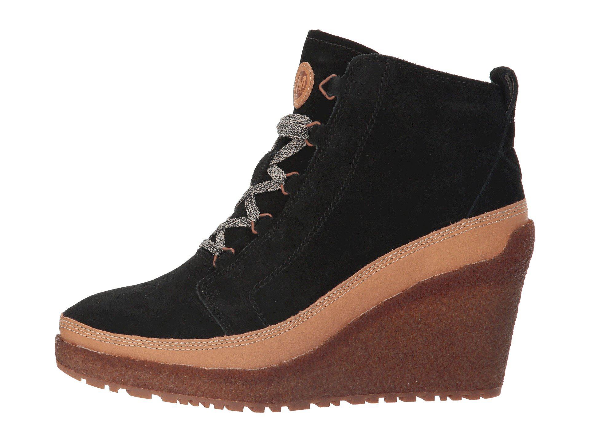 merrell wedge boots