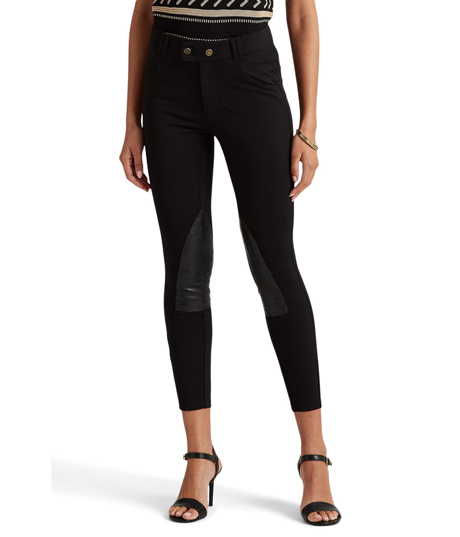 Lauren by Ralph Lauren Ponte Riding Pants in Black Lyst