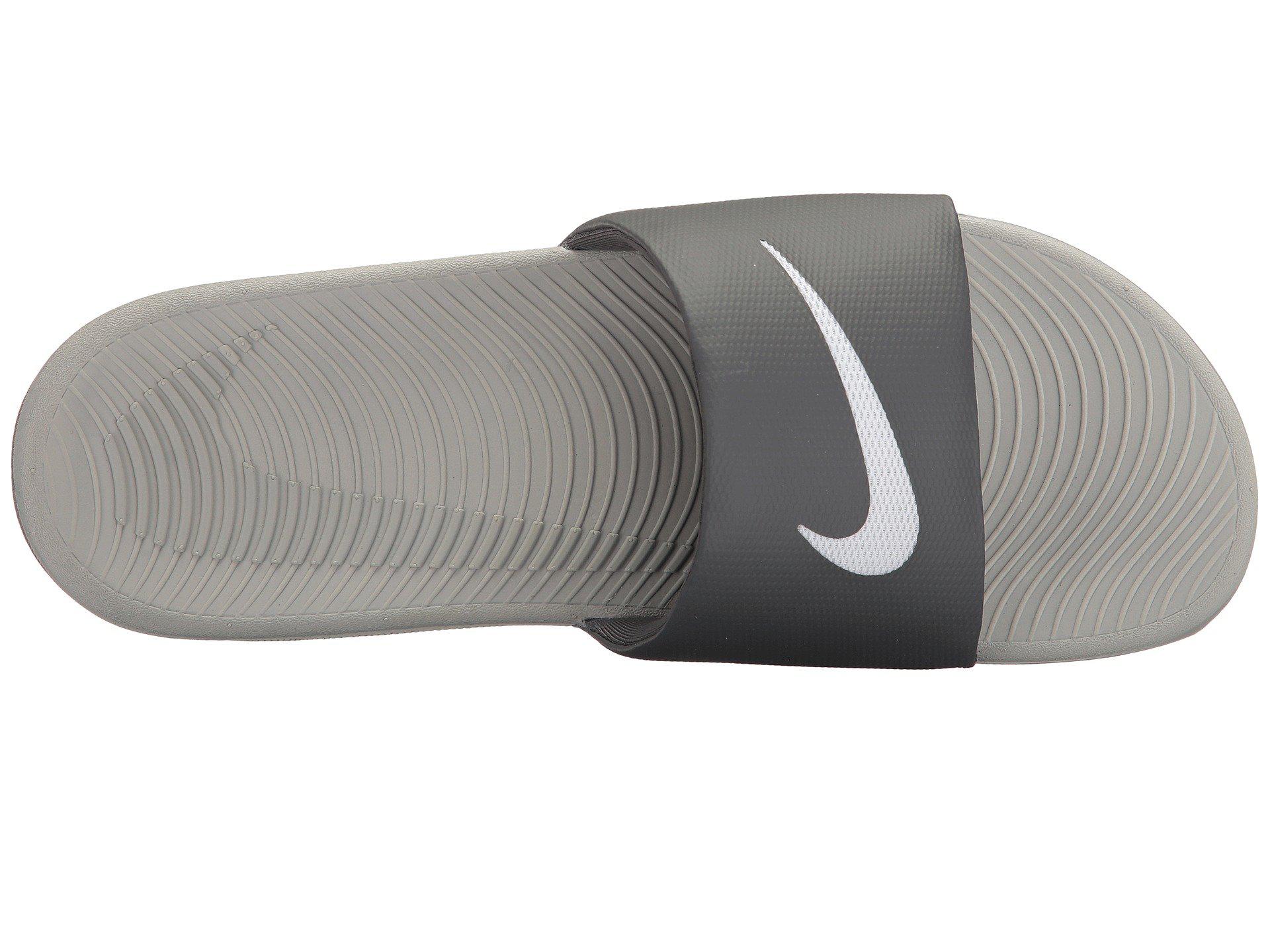 Nike Synthetic Kawa Slide (black/flint Grey) Men's Slide Shoes in Gray ...