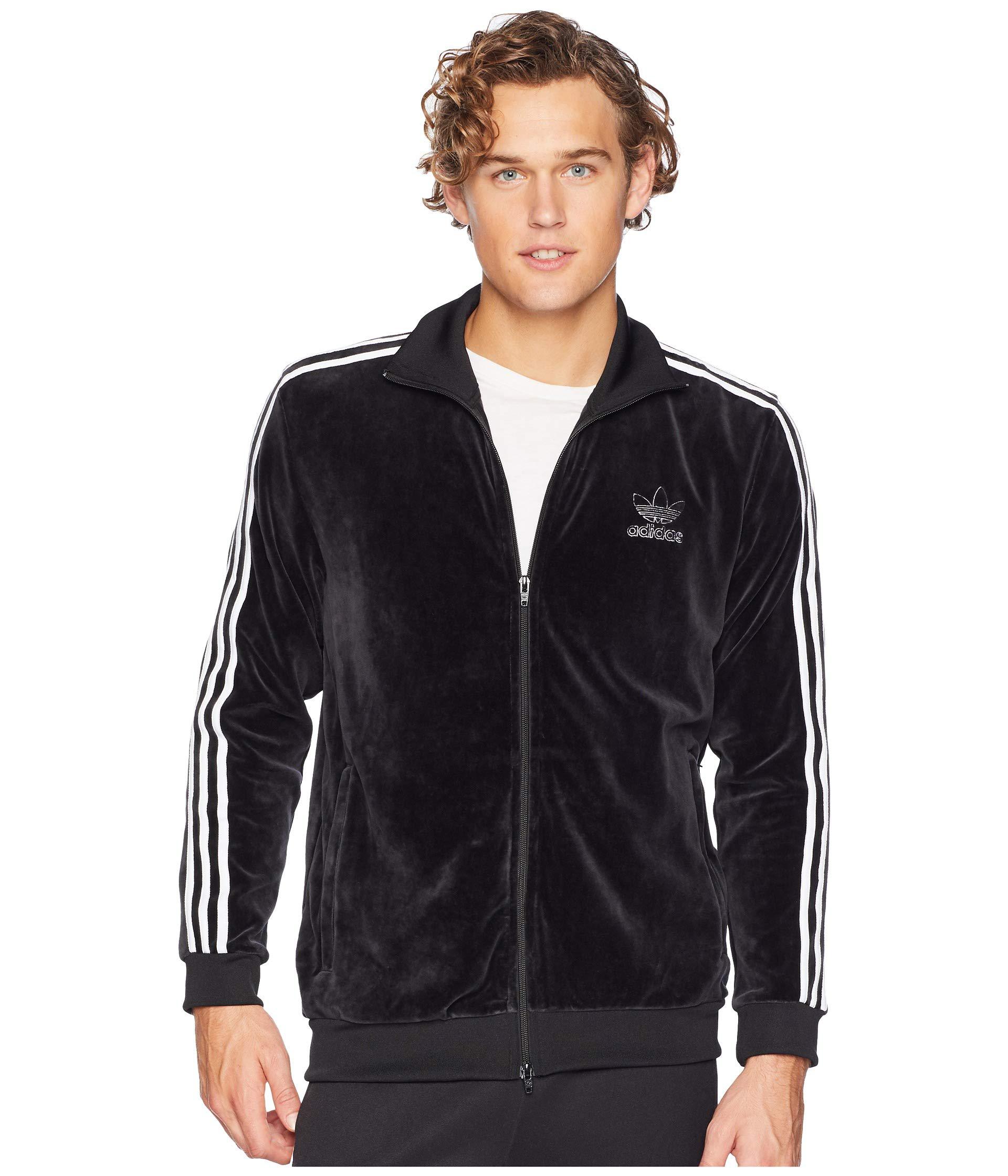 adidas velour bb track jacket