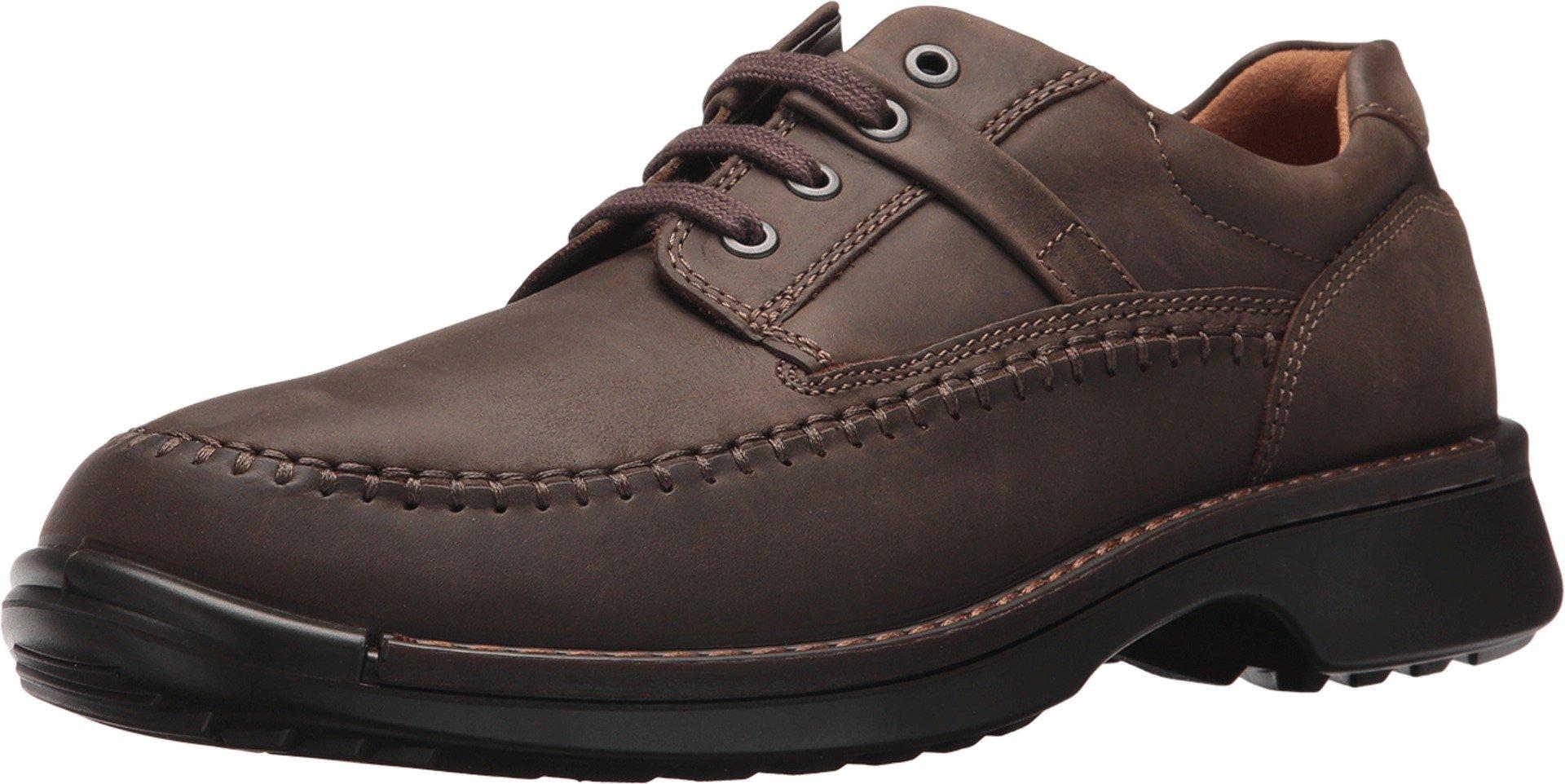 Ecco Leather Fusion Ii Moc Toe Tie in Coffee (Brown) for Men - Lyst