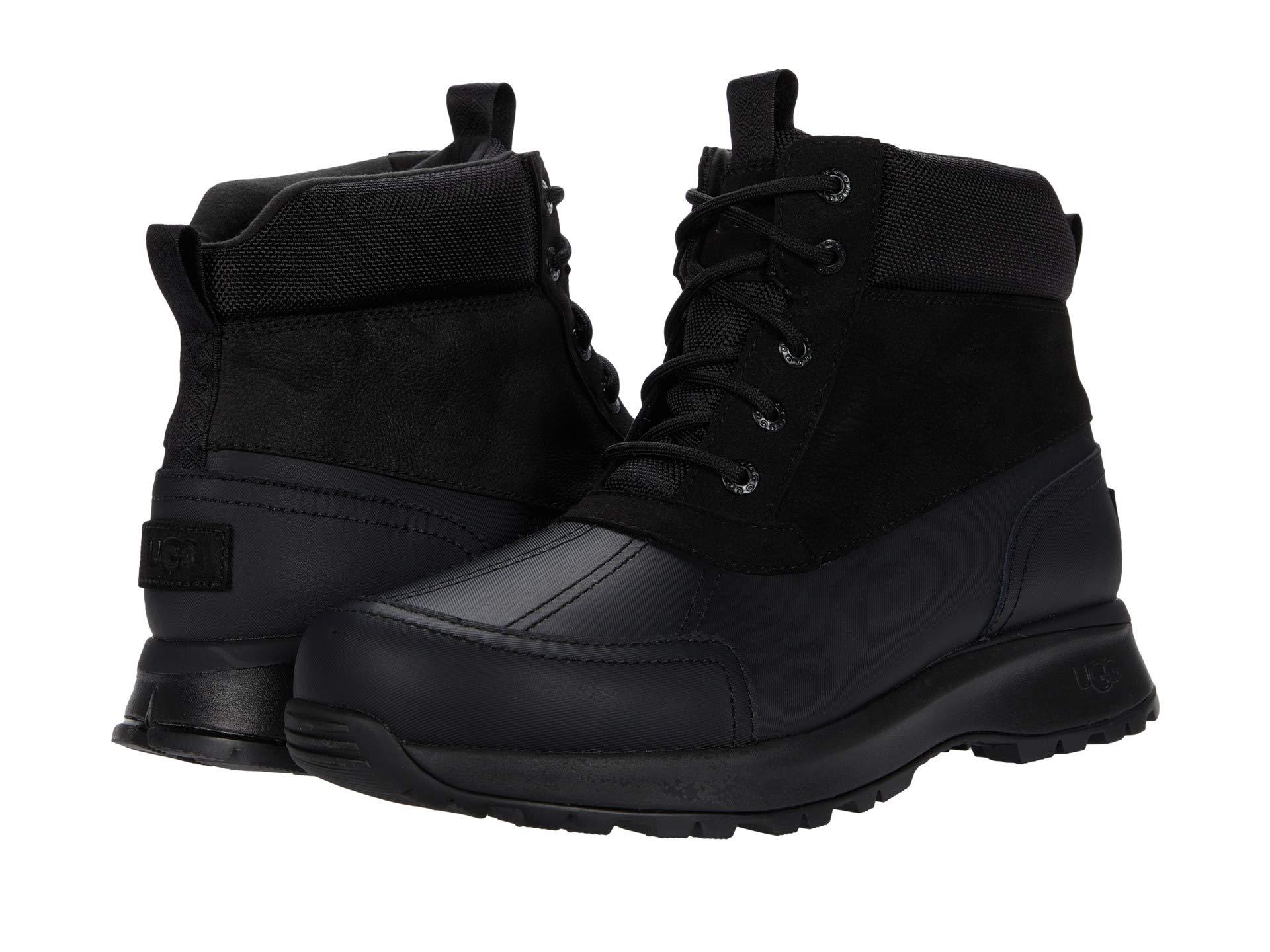 UGG Wool Emmett Duck Boot in Black for Men - Lyst