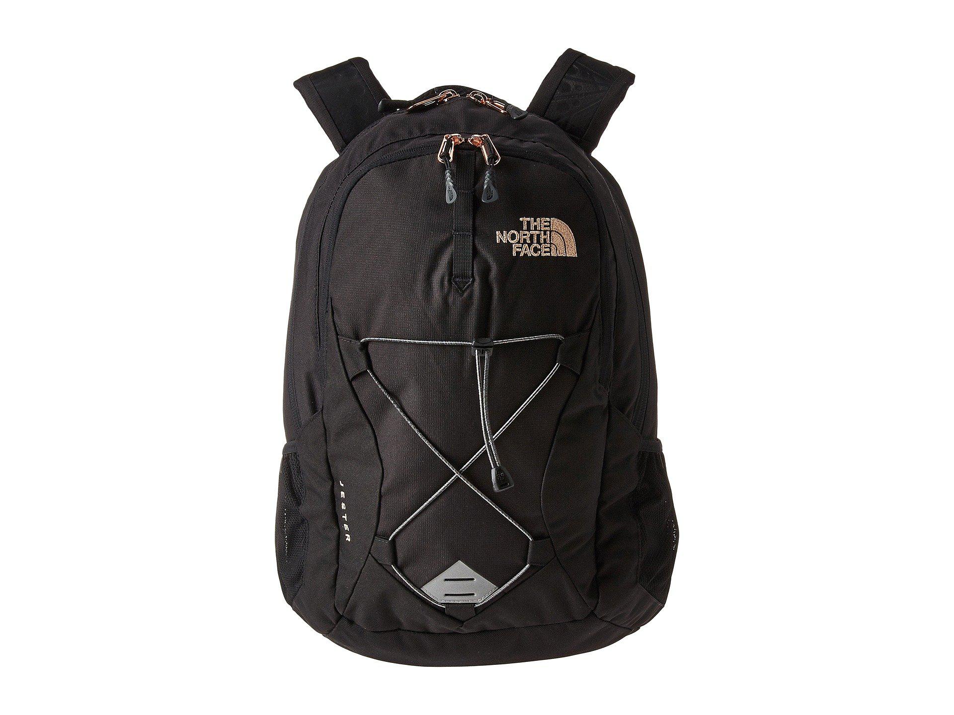 north face jester luxe backpack rose gold
