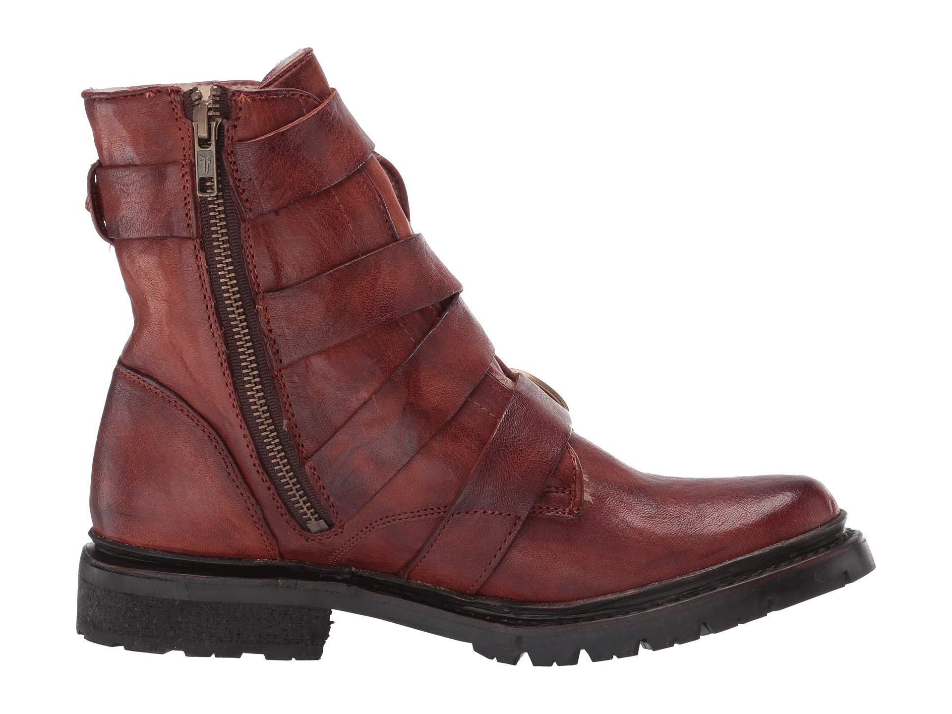 frye vanessa tanker shearling