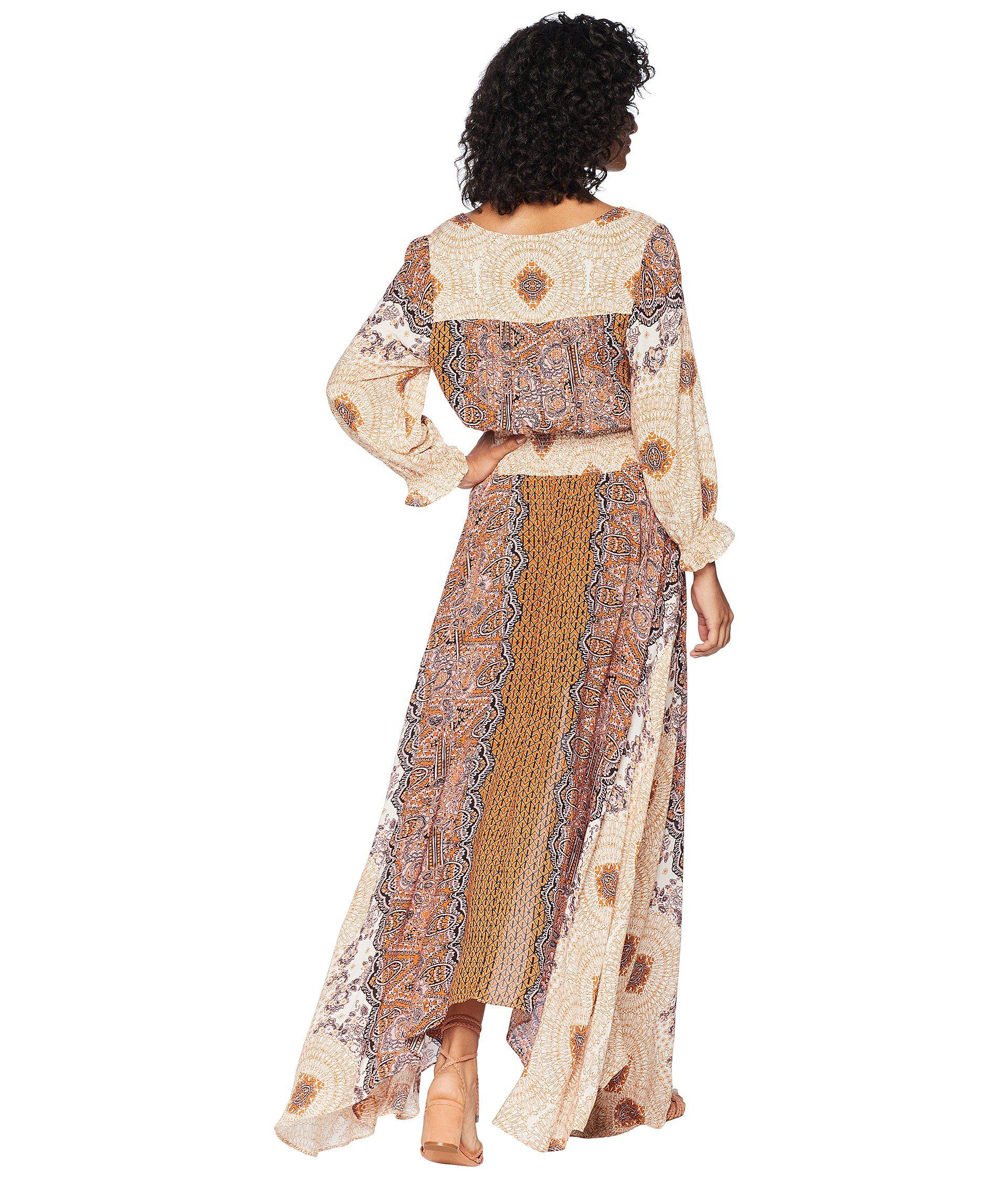 mexicali rose maxi dress ivory