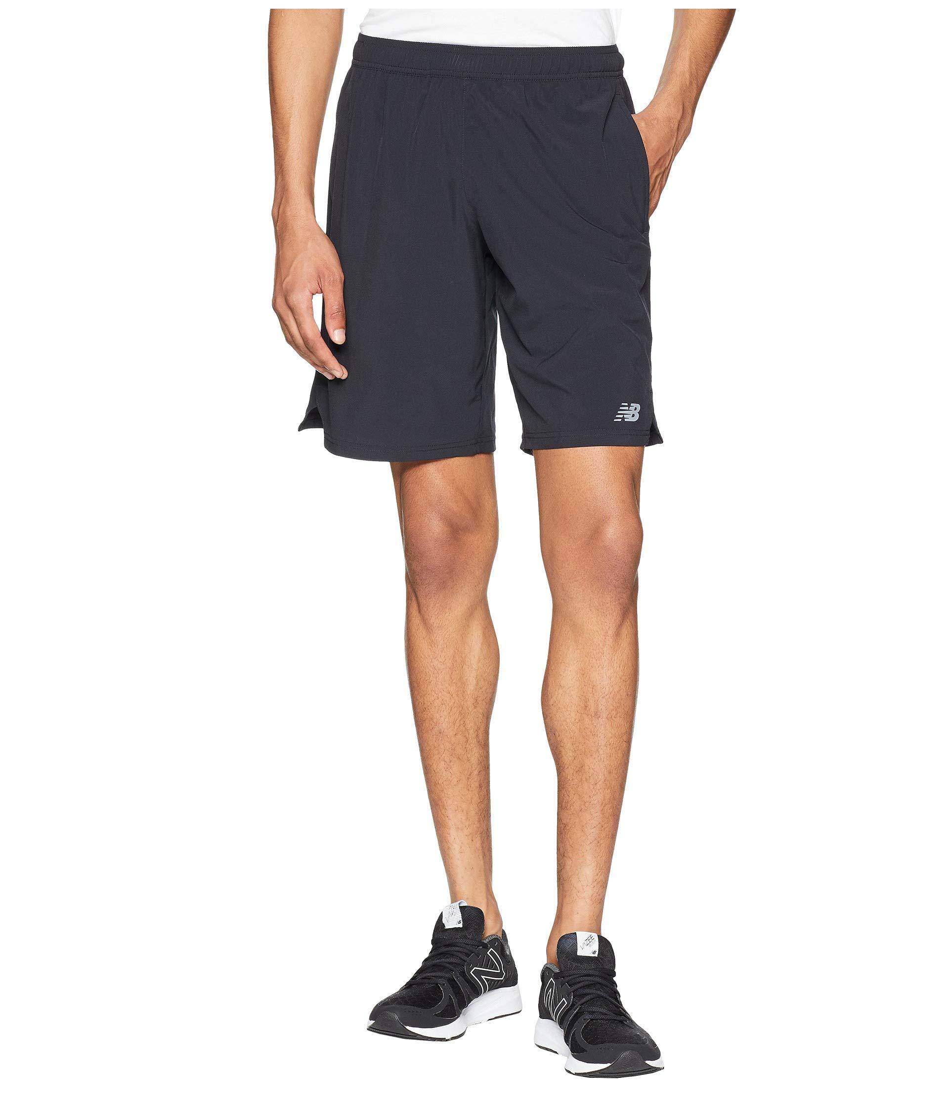 New Balance Synthetic Tenacity Woven Shorts in Black for Men Lyst