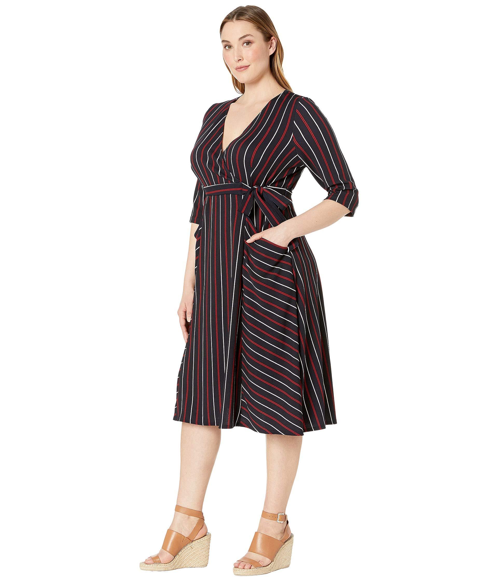 kiyonna wrap dress