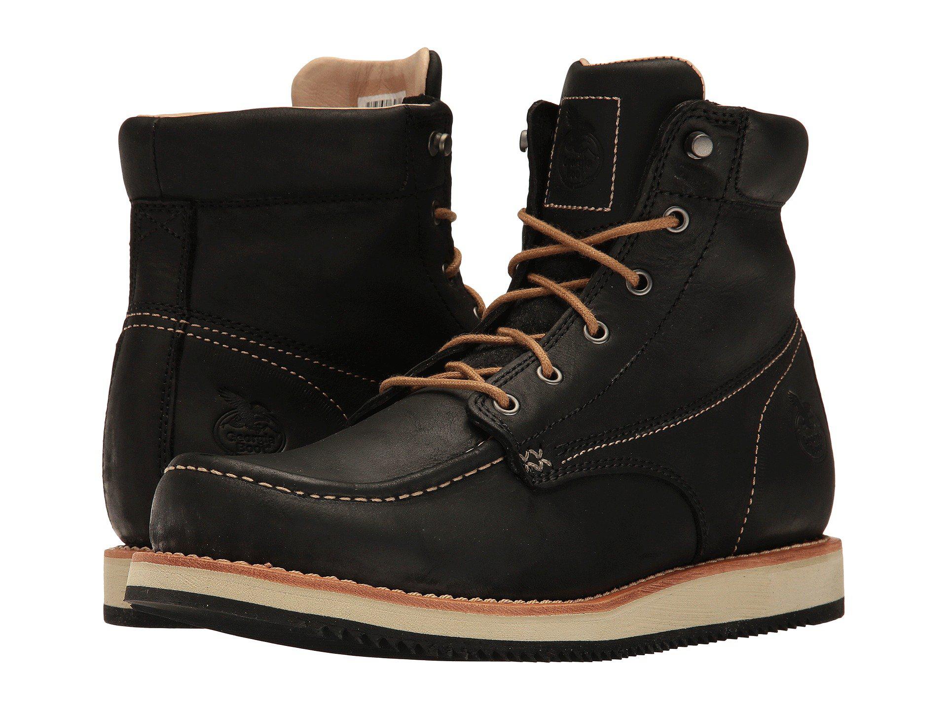 georgia 6 wedge work boot