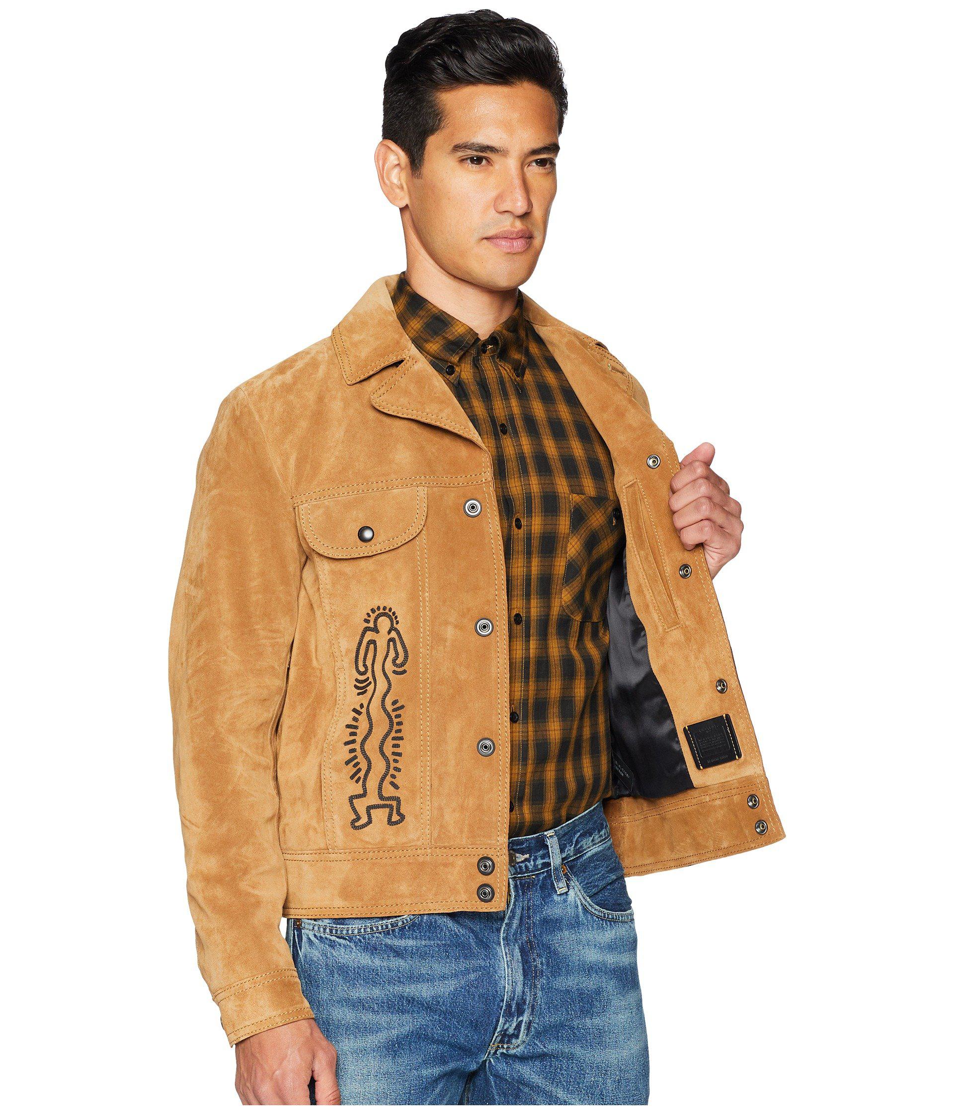 coach keith haring jacket