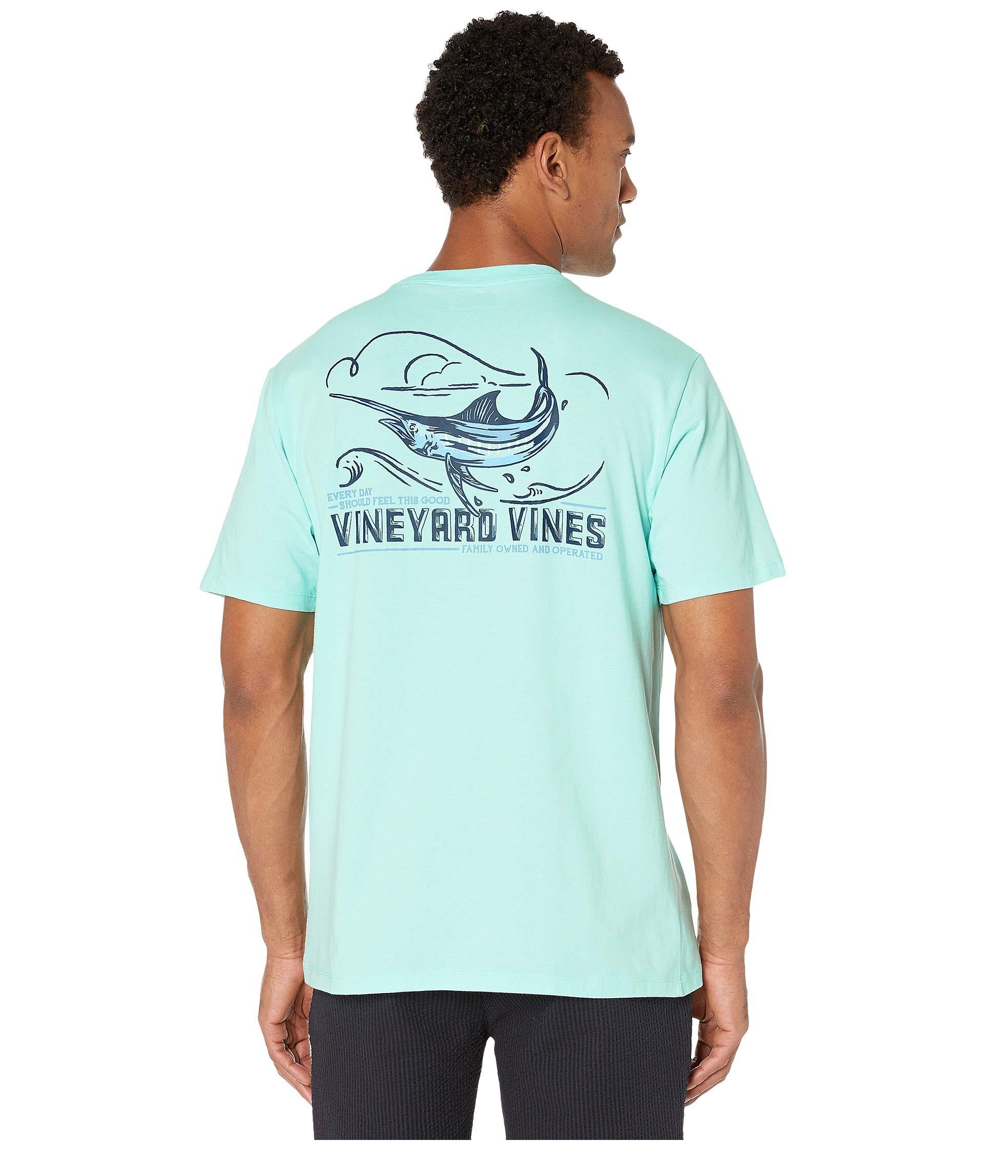 Vineyard Vines Cotton Short Sleeve Fishing For Marlin