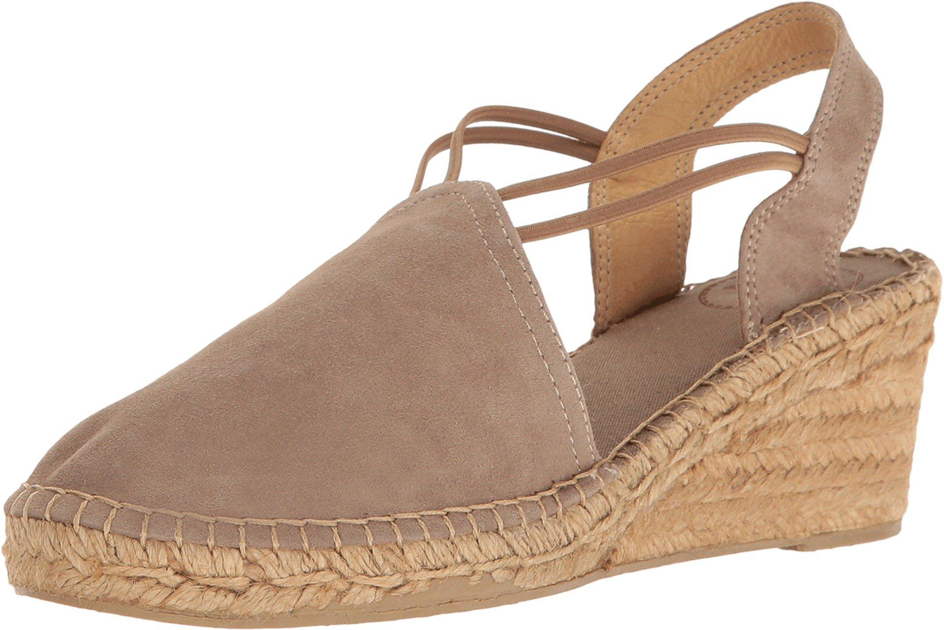 Toni Pons 'tremp' Slingback Espadrille Sandal in Taupe Suede (Natural ...